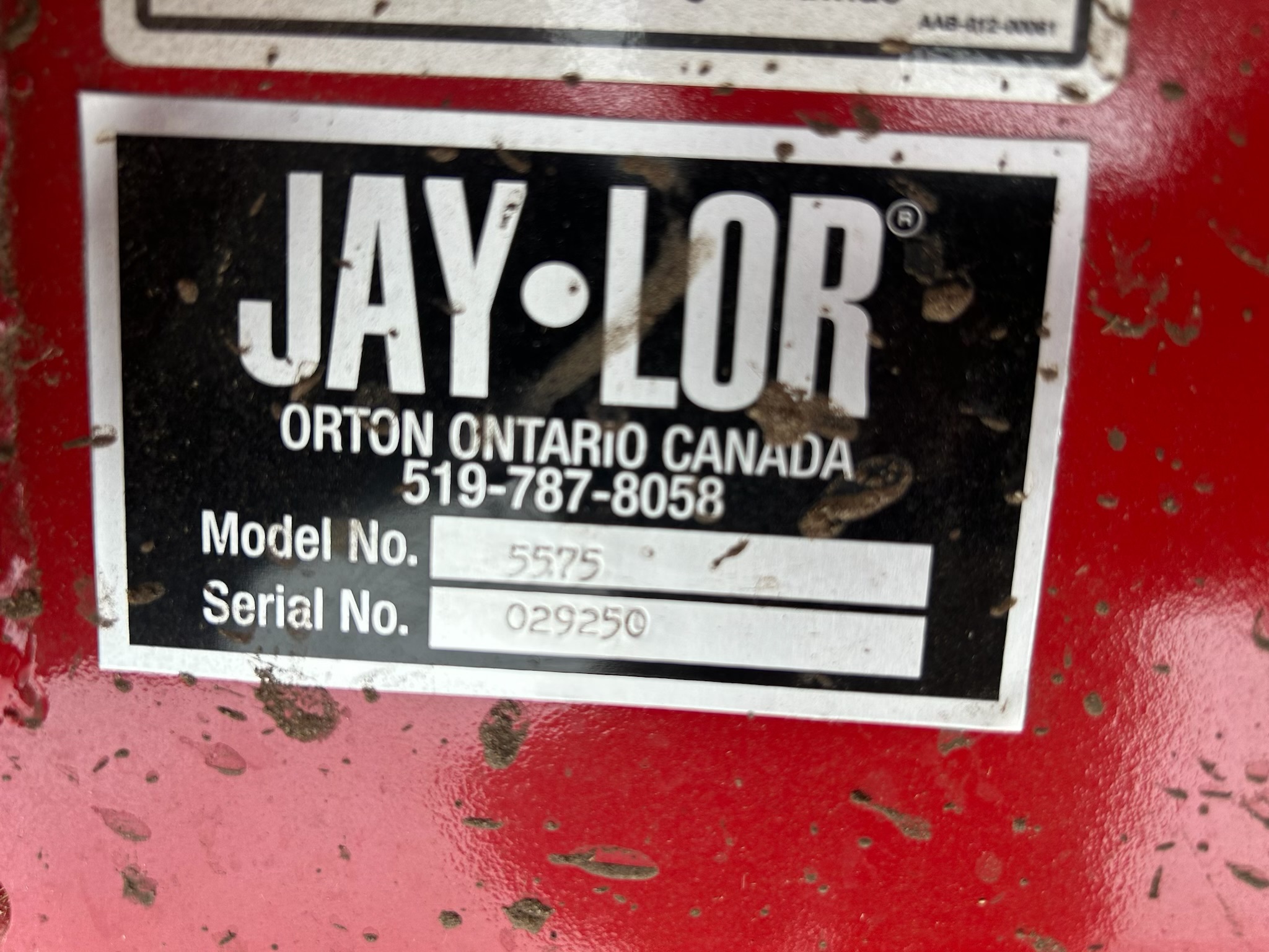 2022 Jay Lor 5575 Vertical Feed Mixer