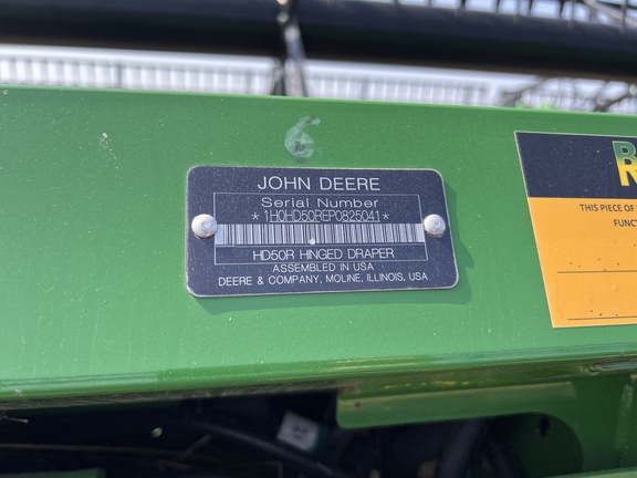 2023 John Deere HD50R Header Combine