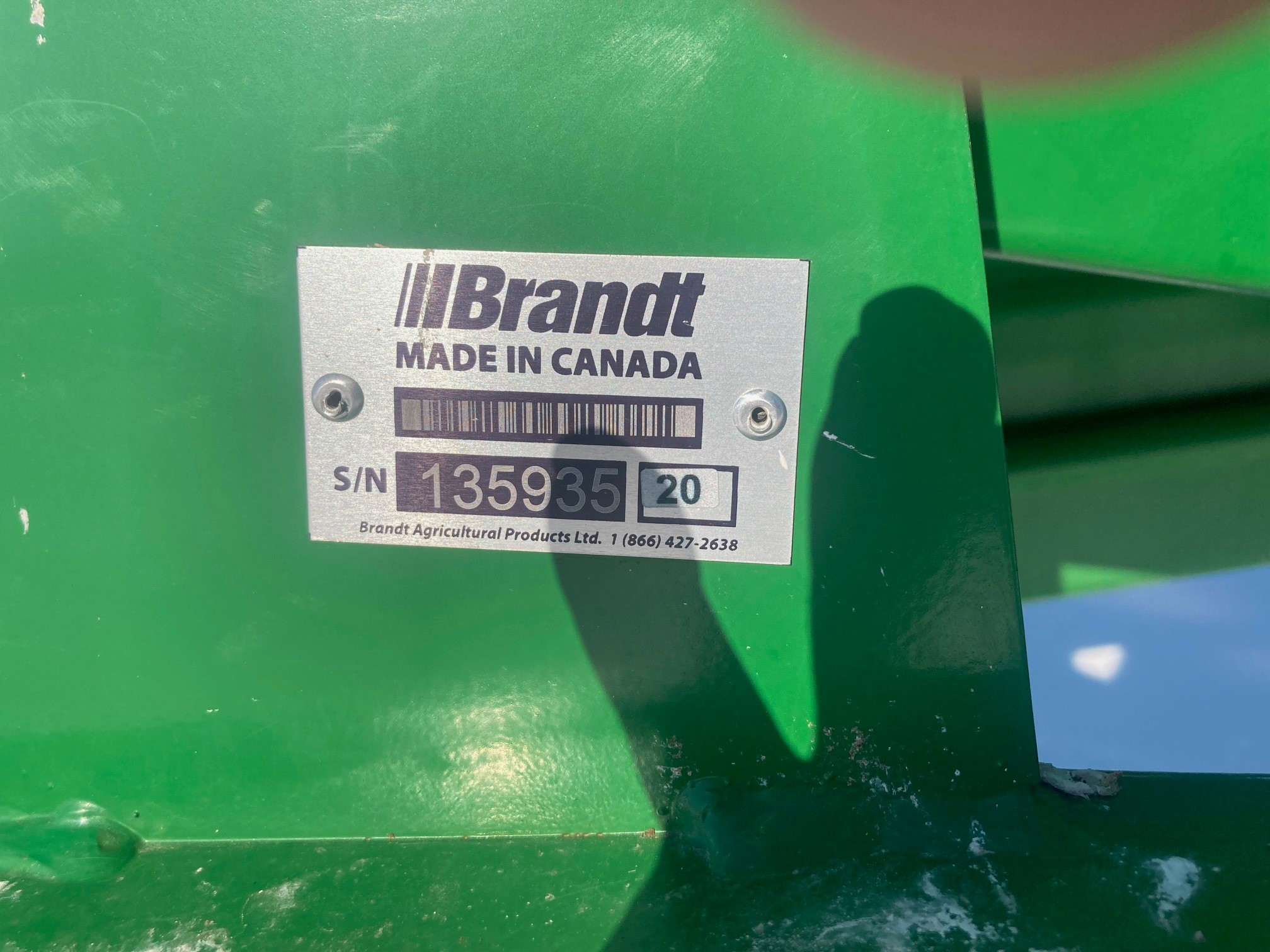 2020 Brandt 1120XR Grain Cart