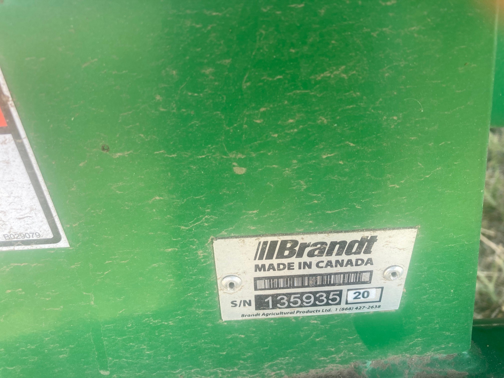 2020 Brandt 1120XR Grain Cart