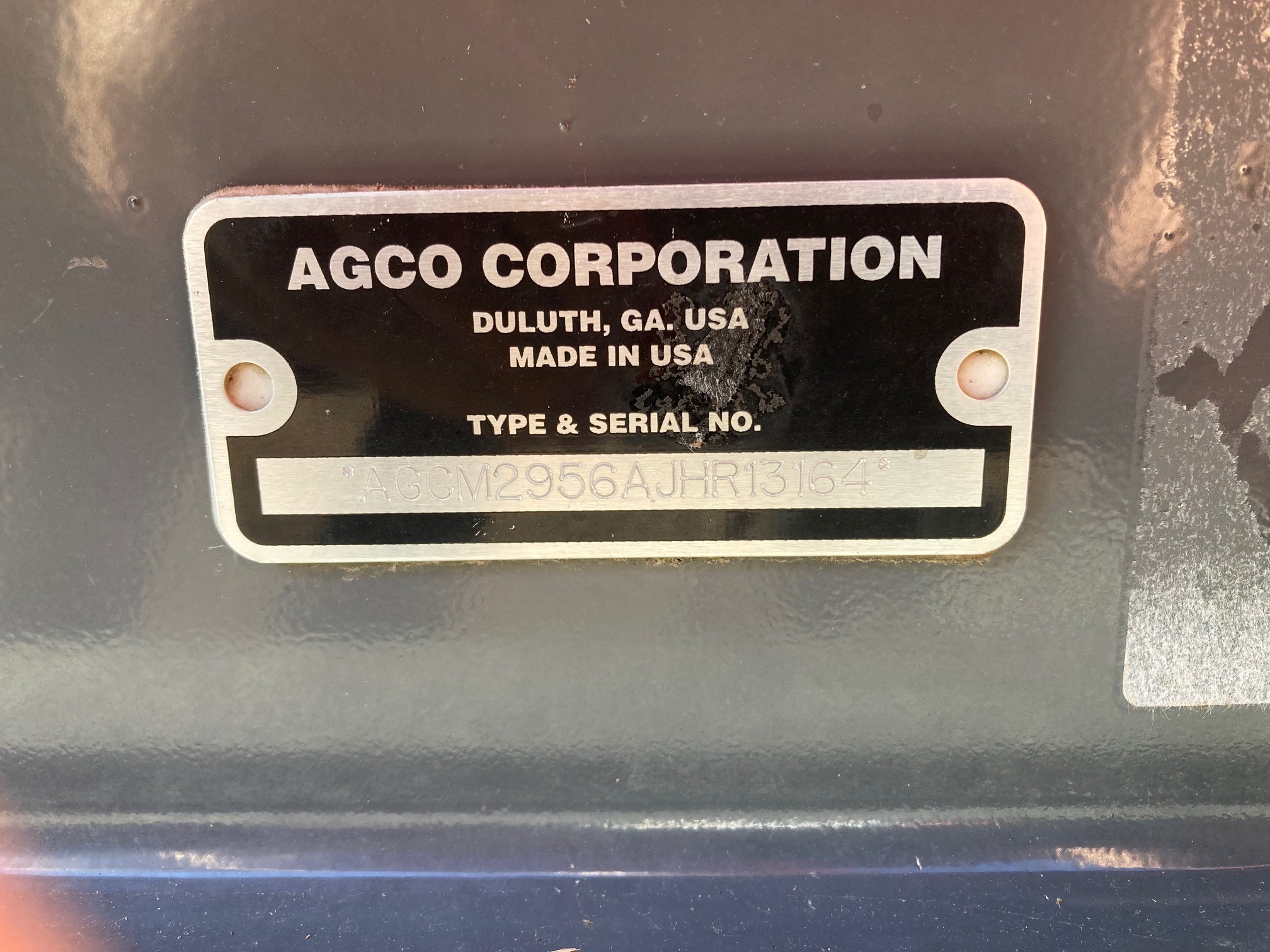 2018 Massey Ferguson 2956A Baler/Round