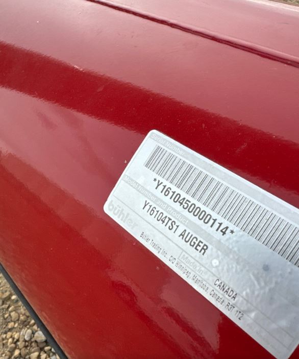 2021 Farm King Y16104TS1 Grain Auger