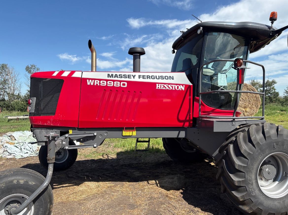 2020 Massey Ferguson WR9980 Windrower