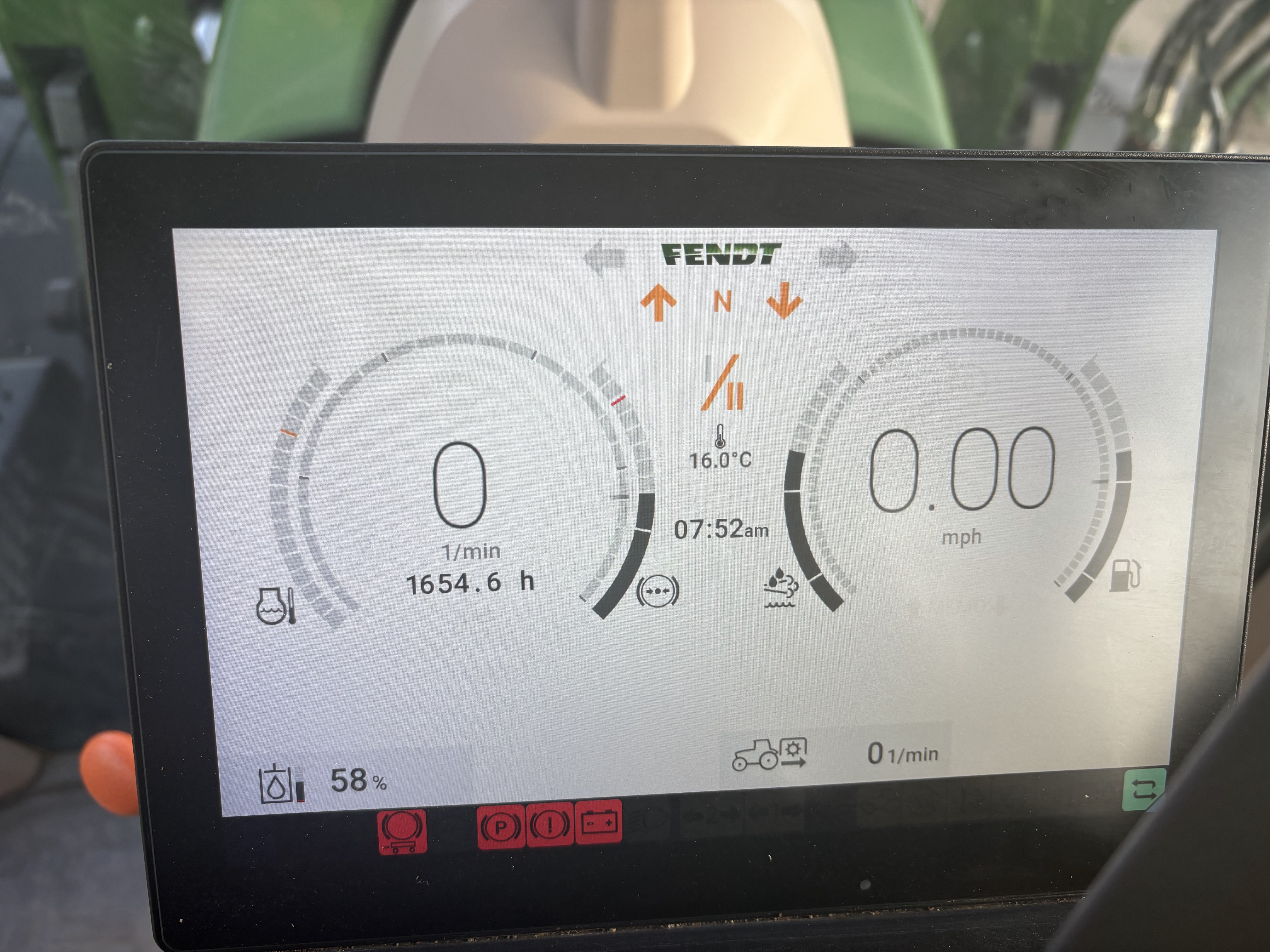 2021 Fendt 720 Gen6 Tractor