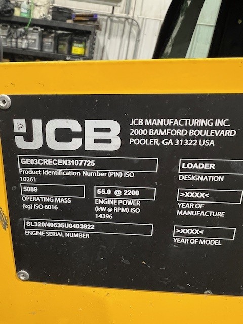 2022 JCB 300T Skid Steer Loader