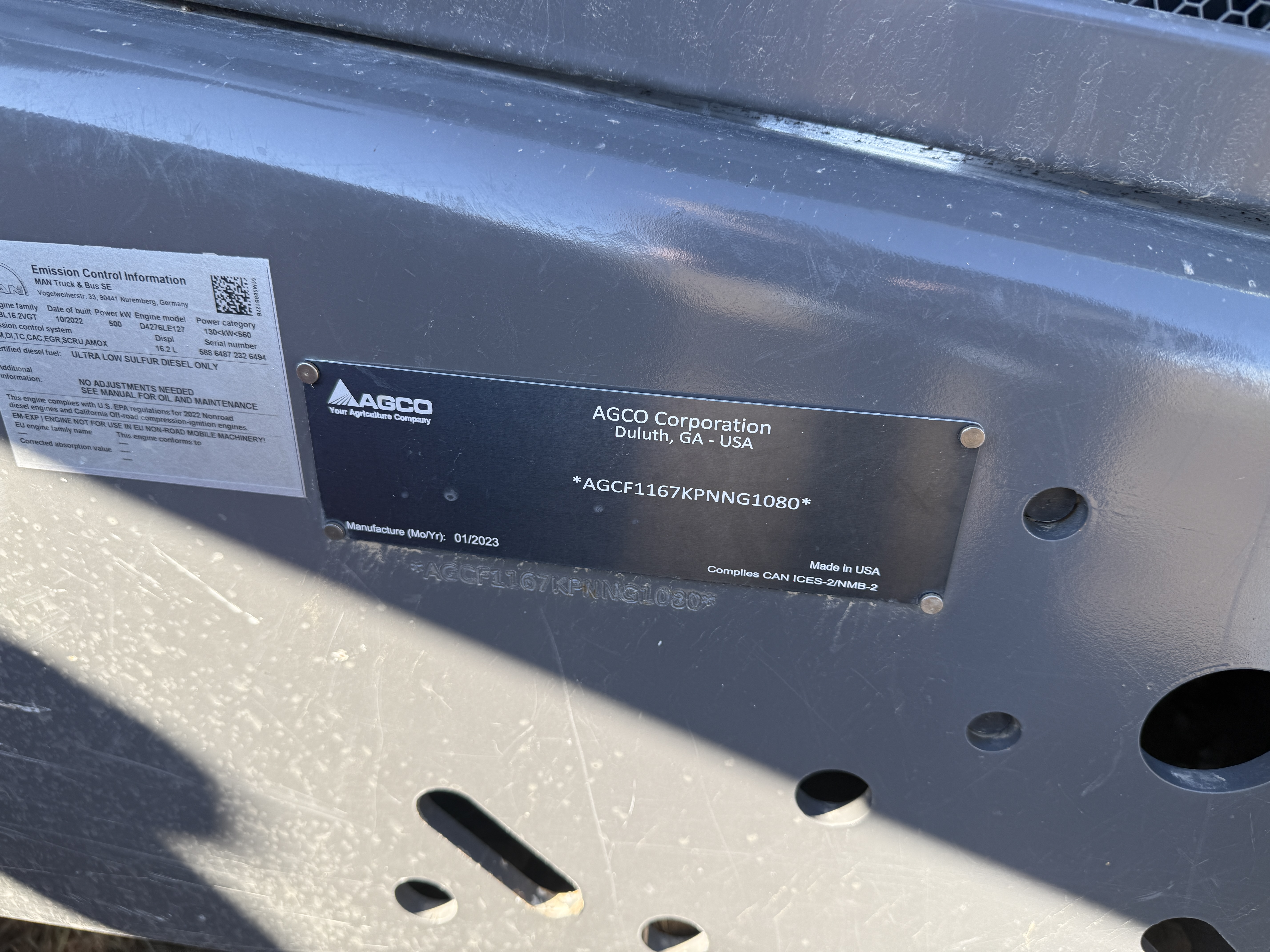 2023 Fendt 1167 Tractor