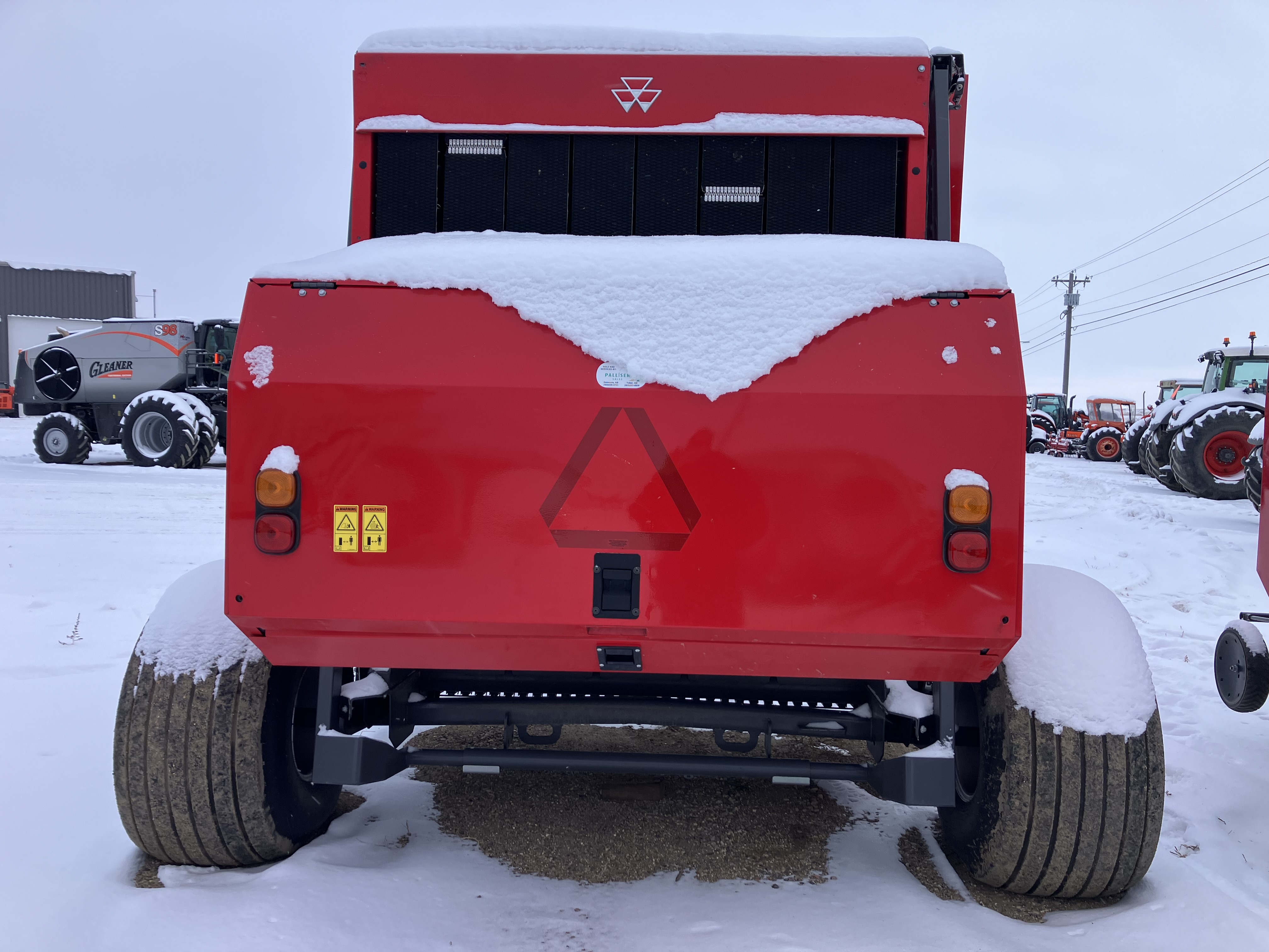 Massey Ferguson 2956 Baler/Round