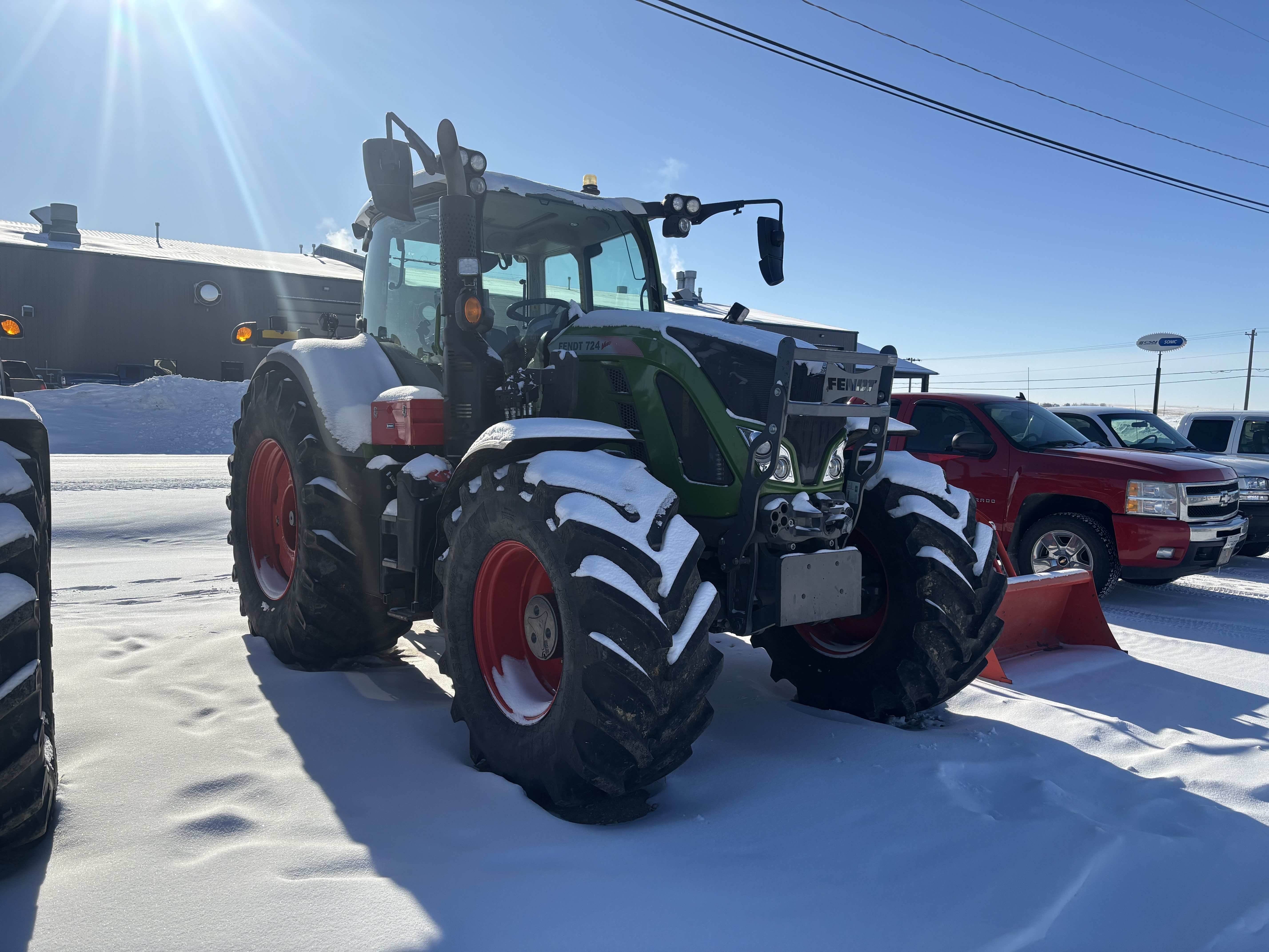 2018 Fendt 724S4 Tractor