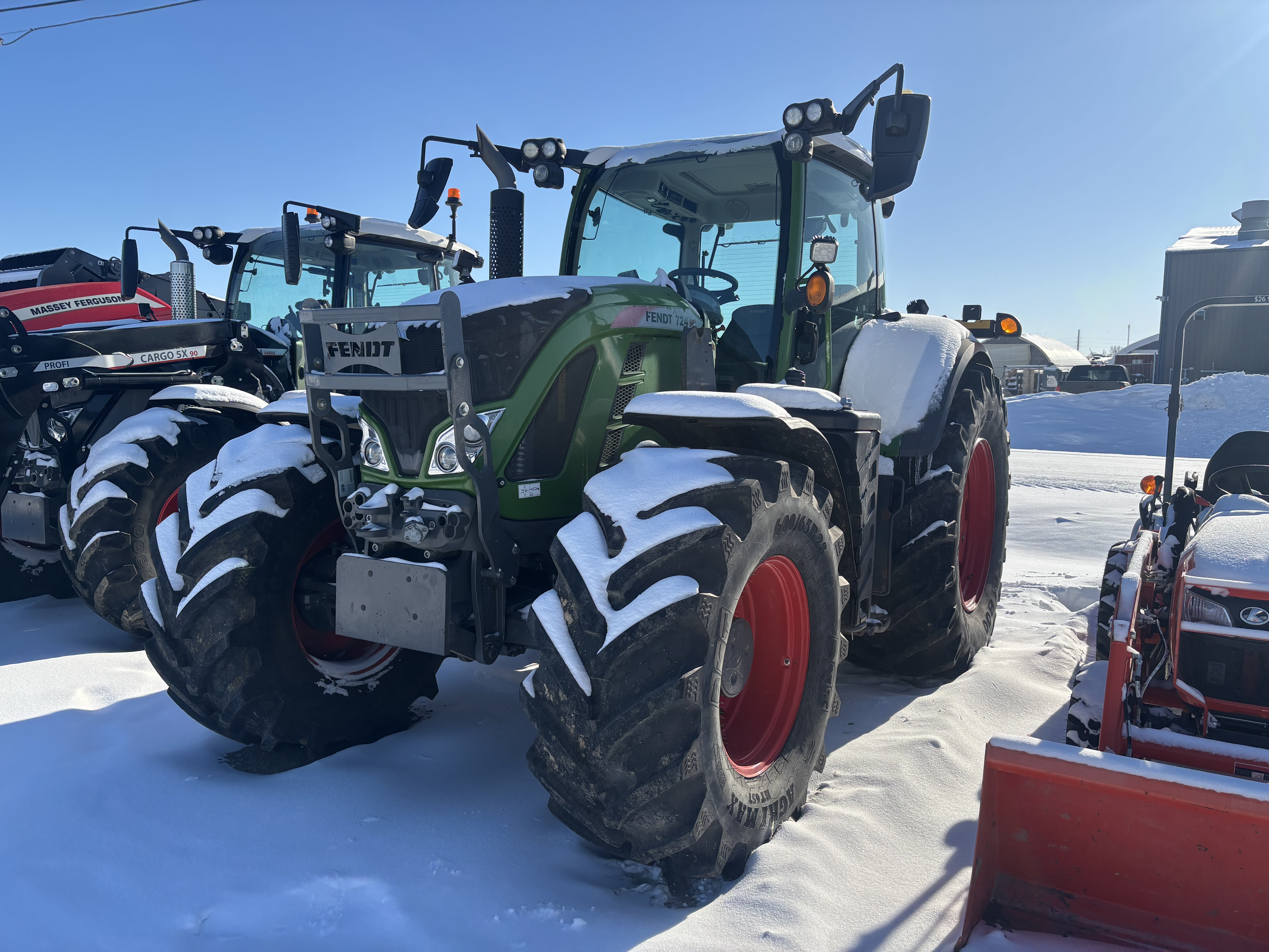 2018 Fendt 724S4 Tractor