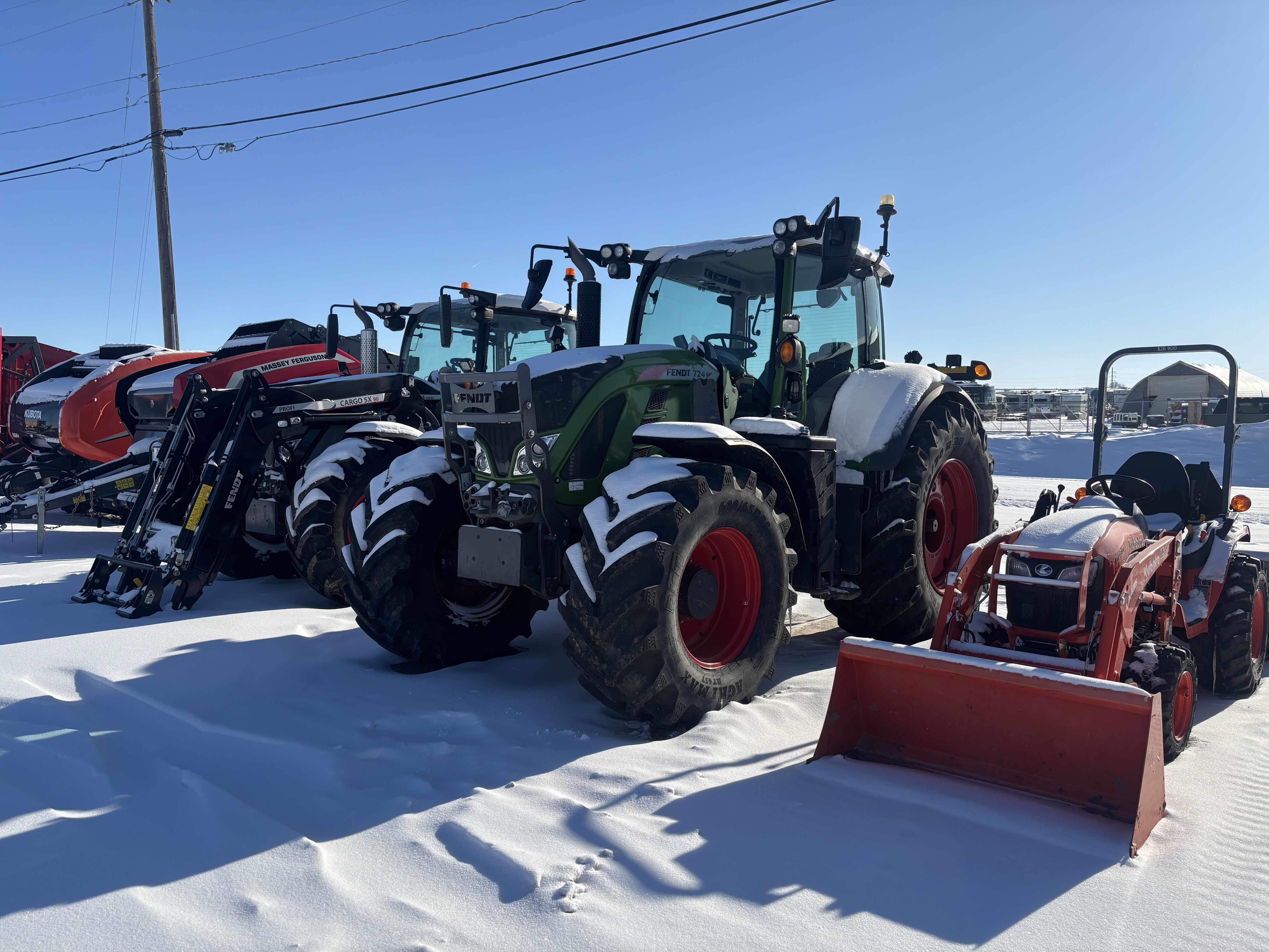 2018 Fendt 724S4 Tractor