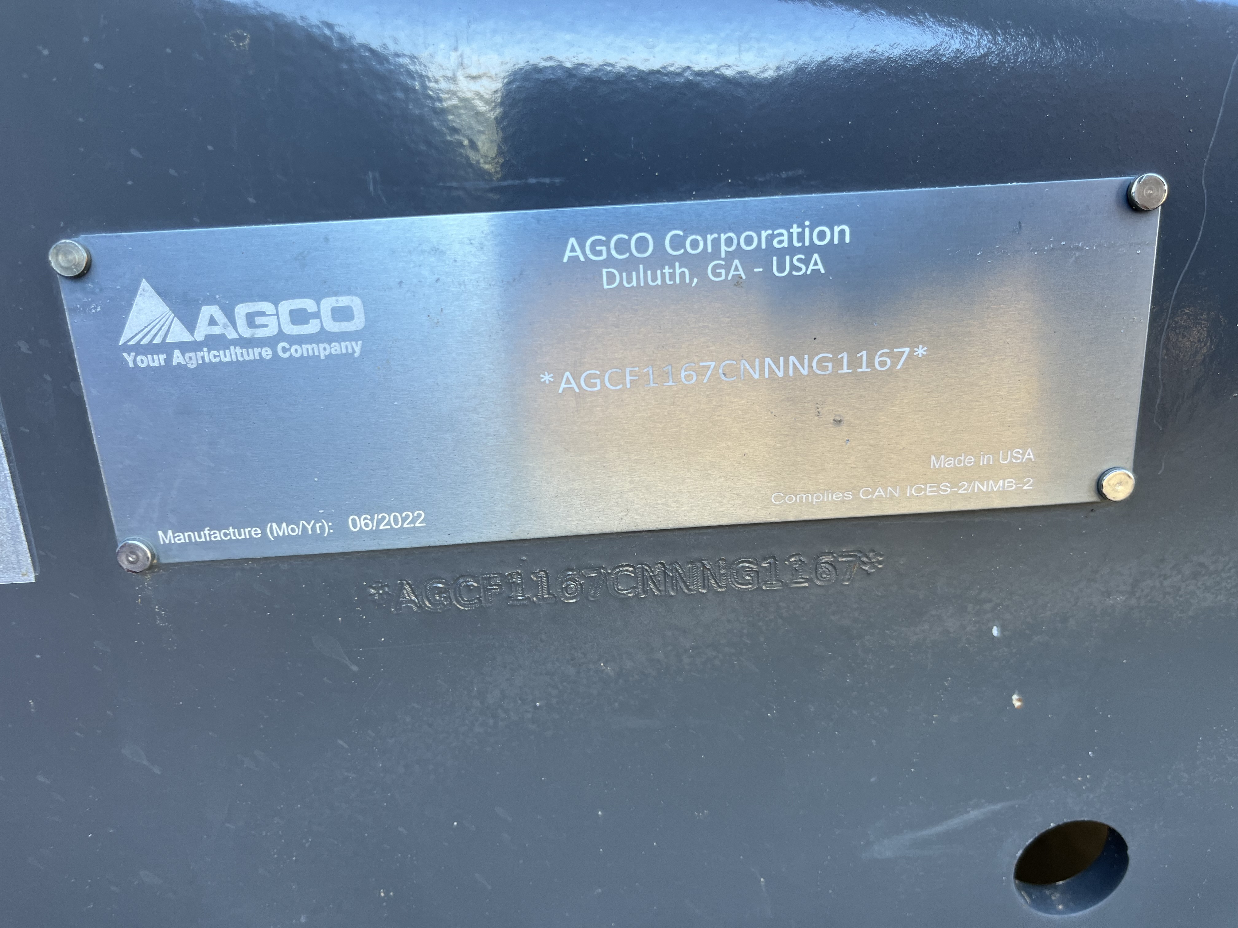 2022 Fendt 1167 Tractor