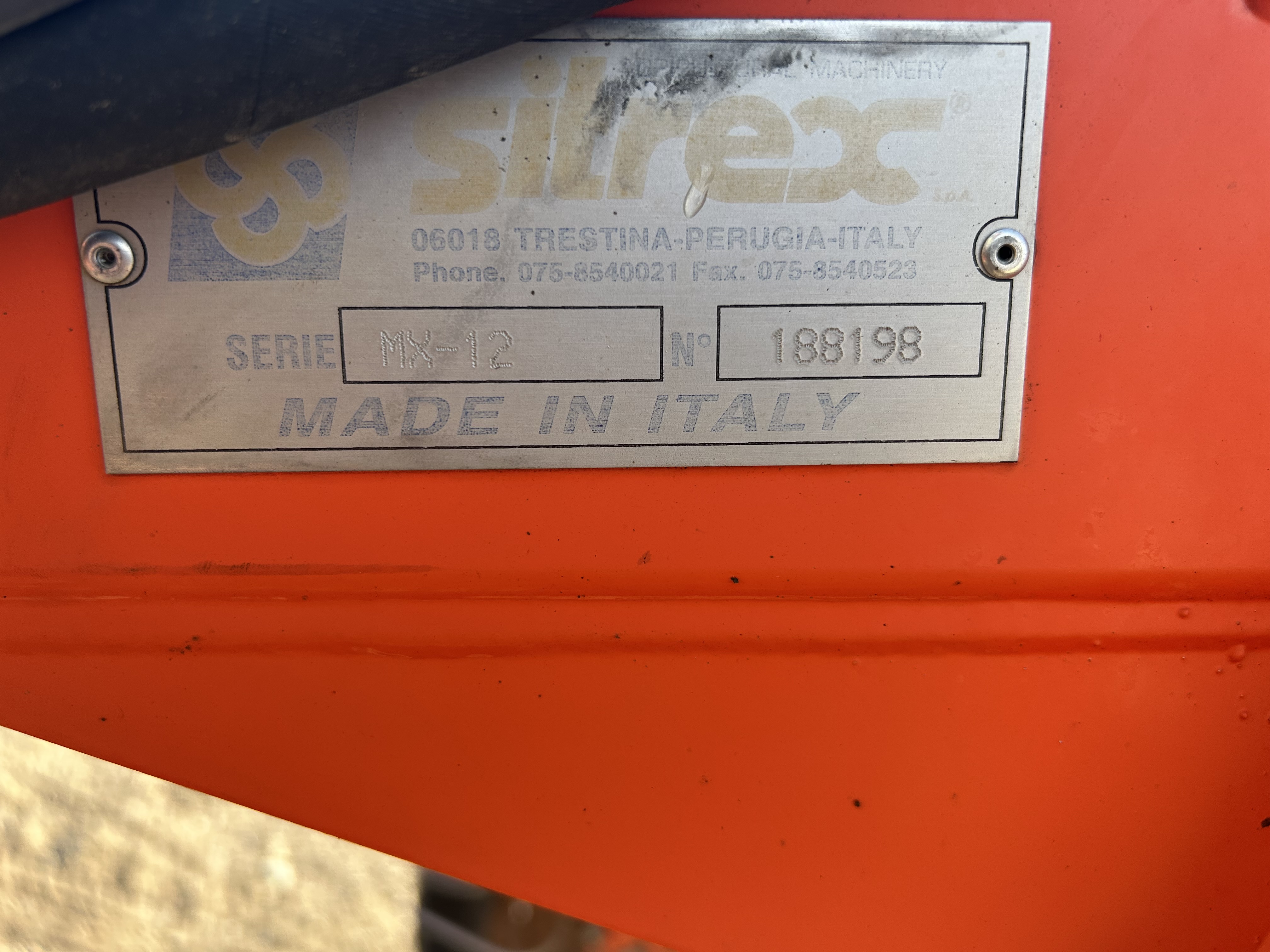 2007 Sitrex MK12 Rake