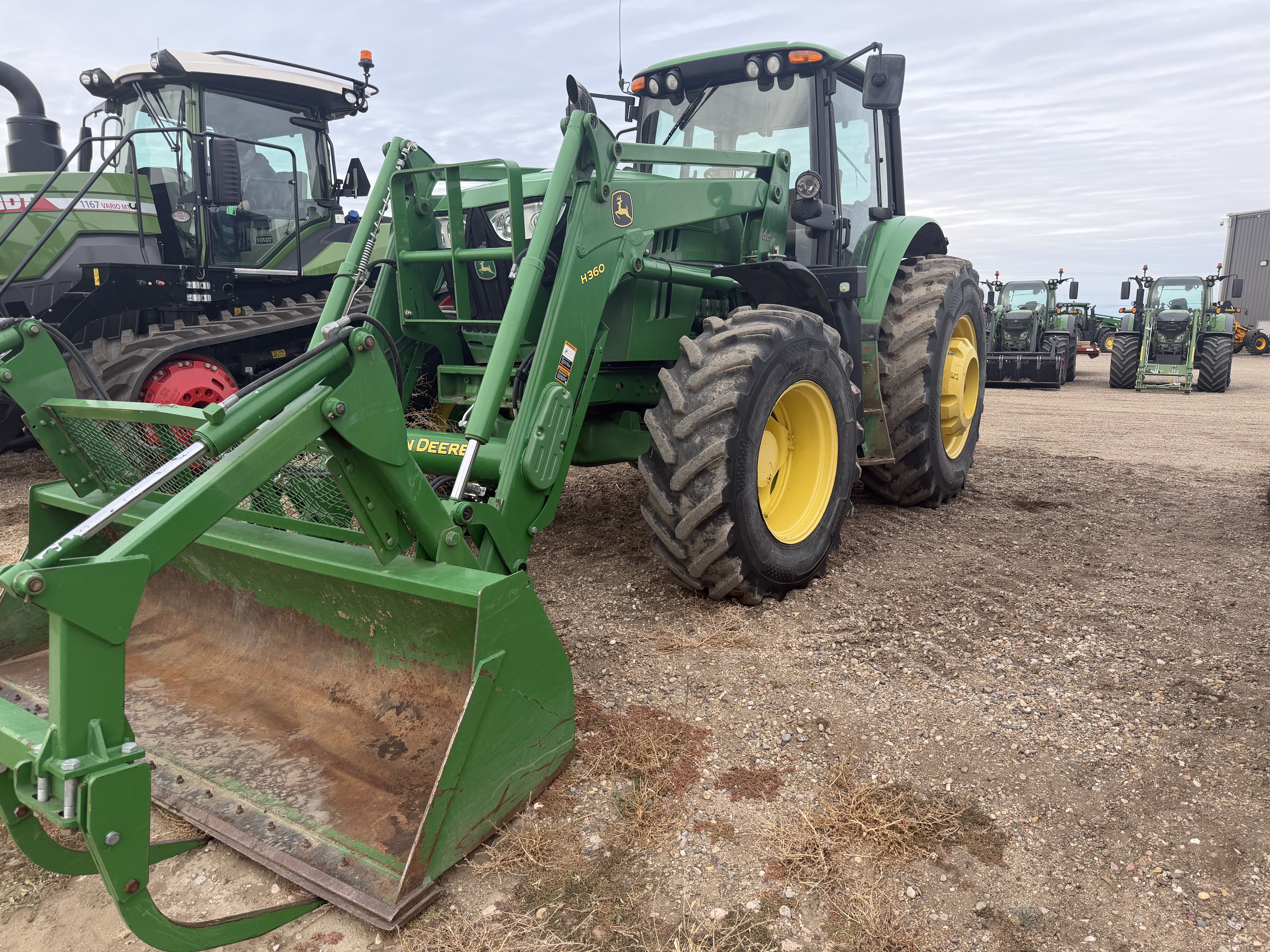 2013 John Deere 6150M Cab Tractor