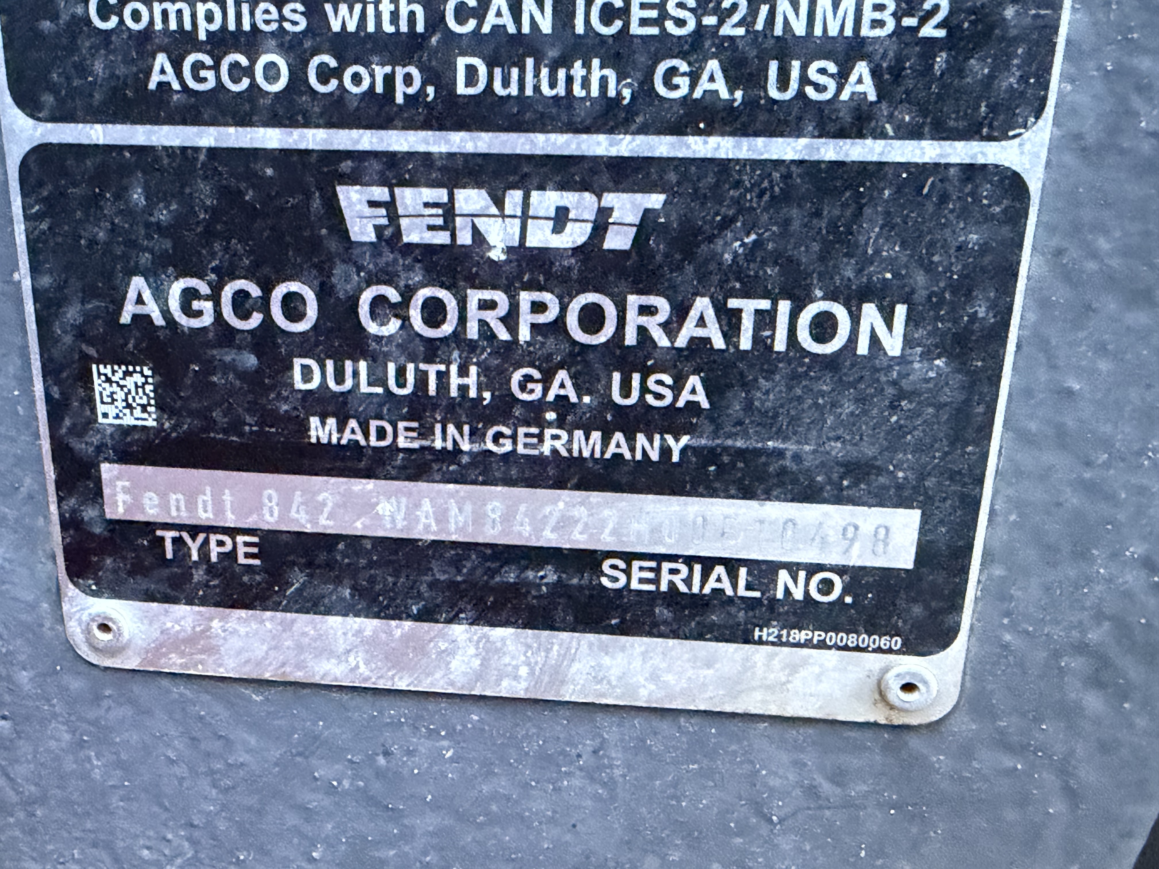 2023 Fendt 828S4 Tractor