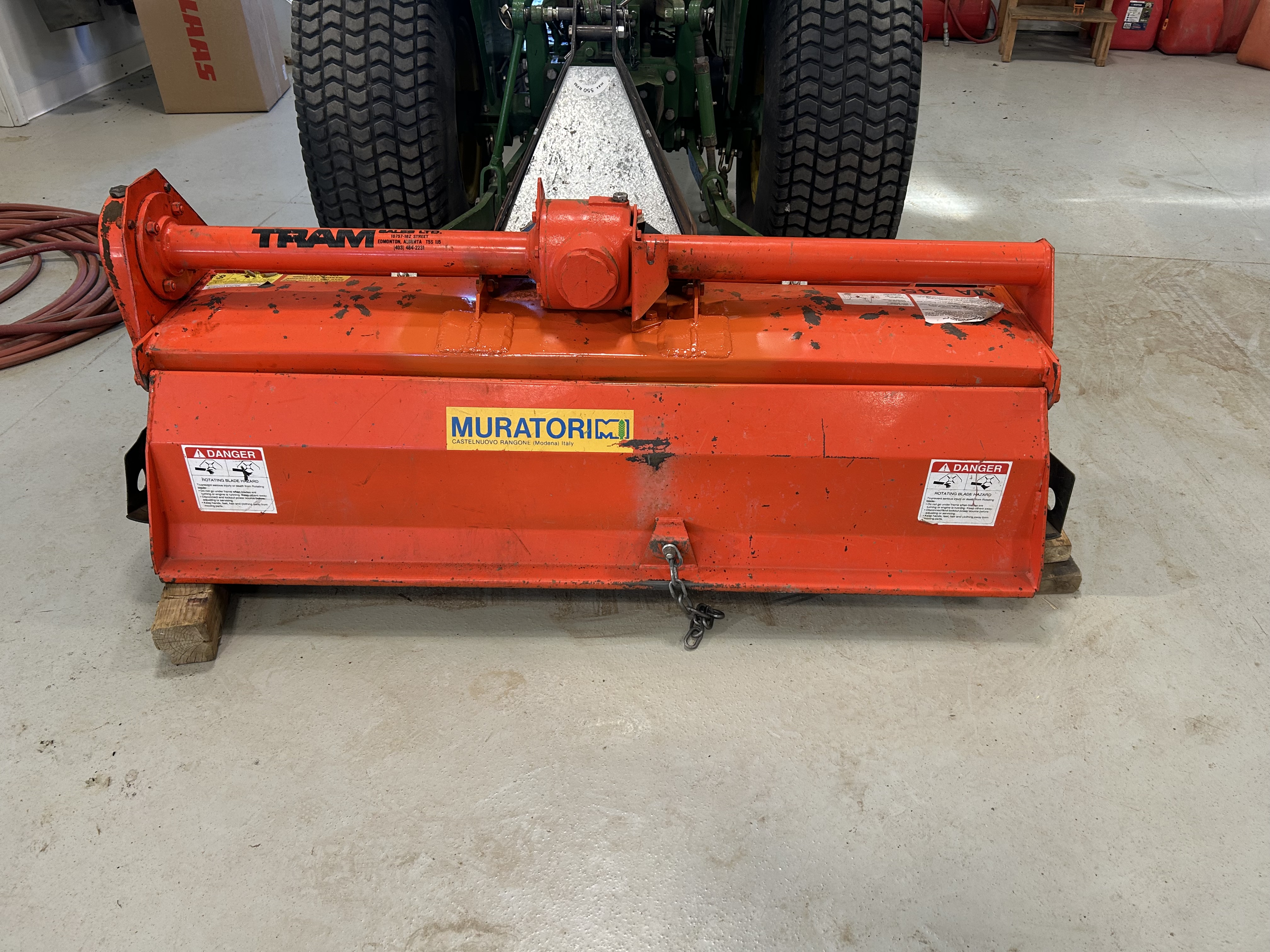 2000 Muratori MA 145 Rotary Tiller