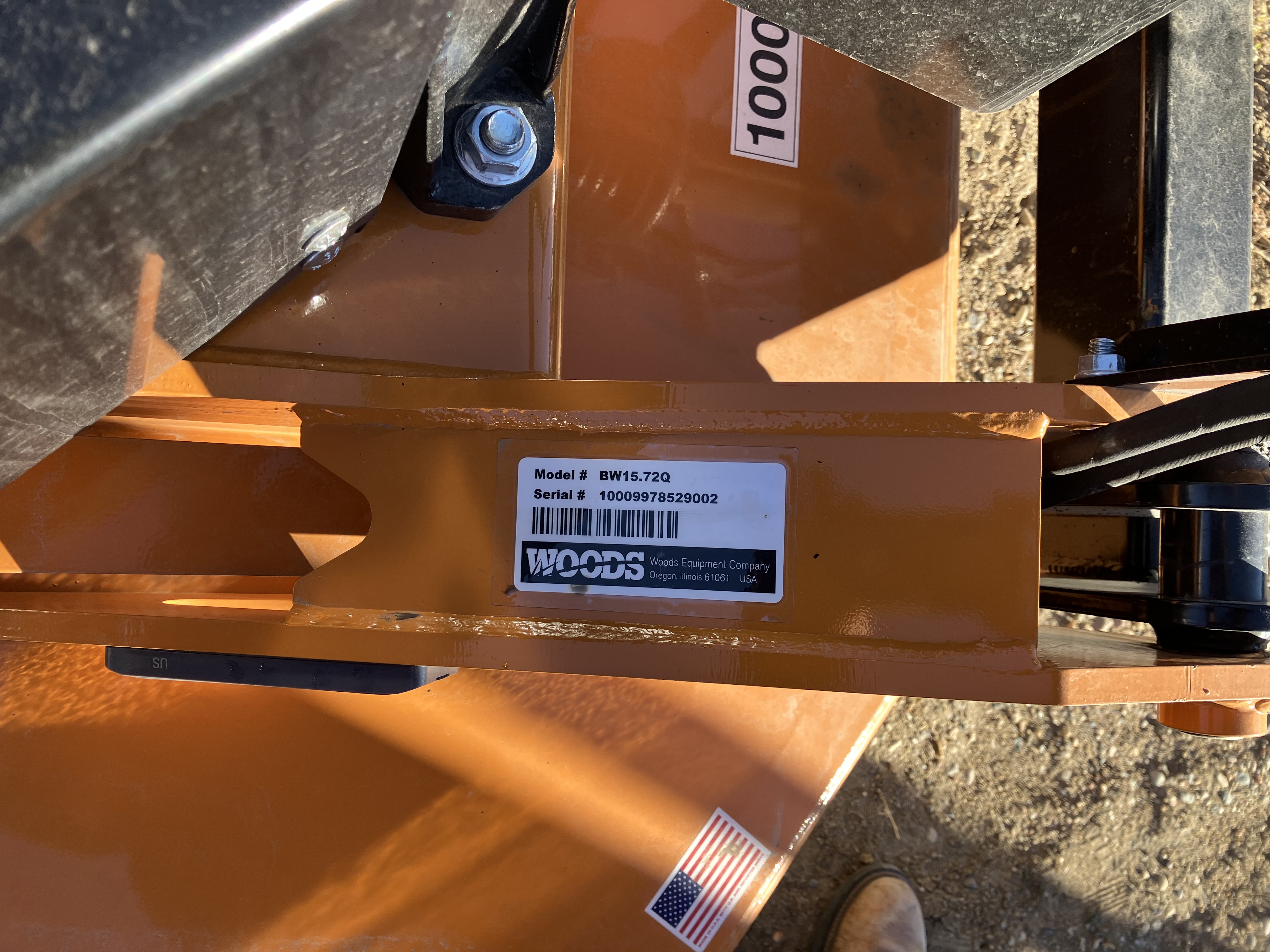 2025 Woods BW15.72Q Mower