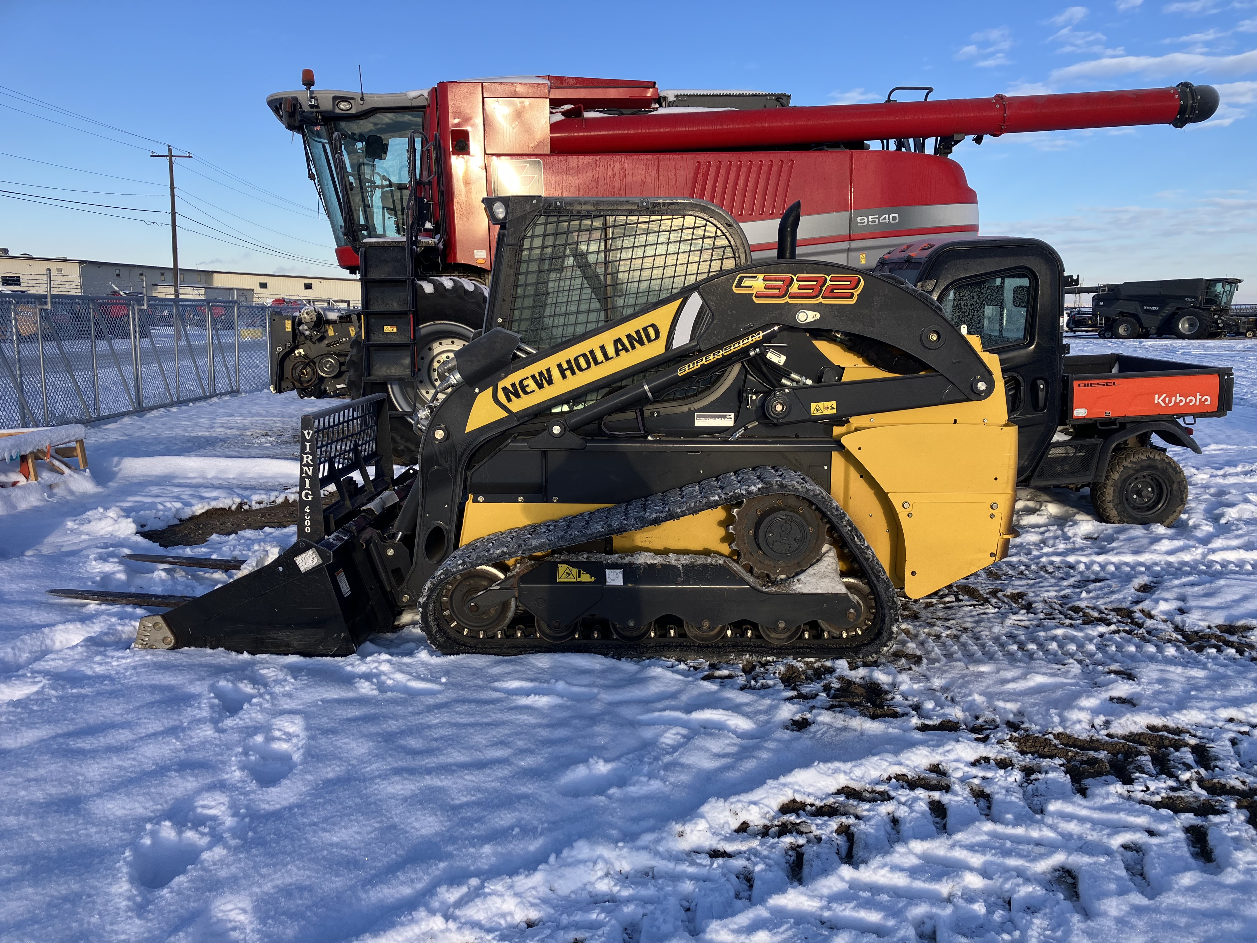 2022 New Holland C332 Compact Track Loader