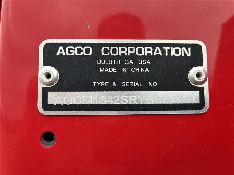 2024 Massey Ferguson 1842S Baler/Square