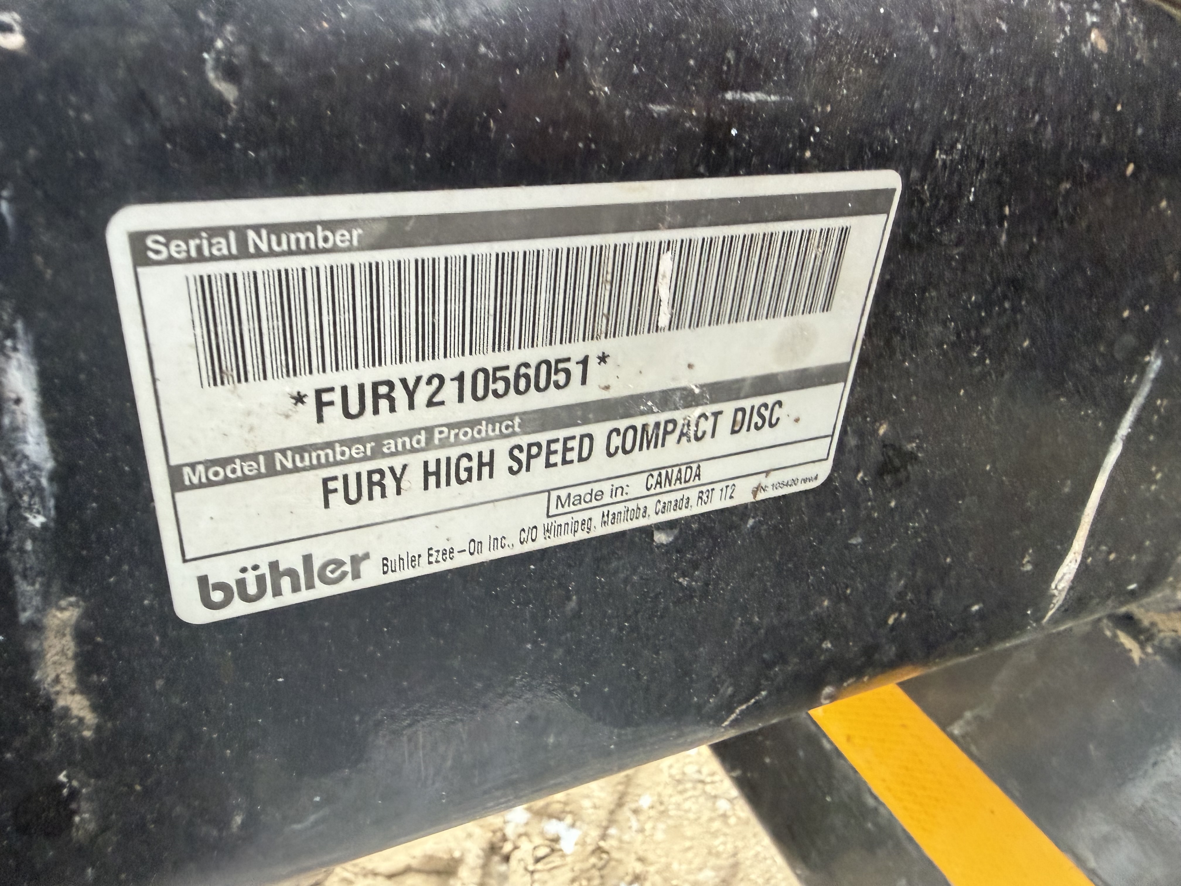 2021 Versatile FURY HS.250 Disk High Speed