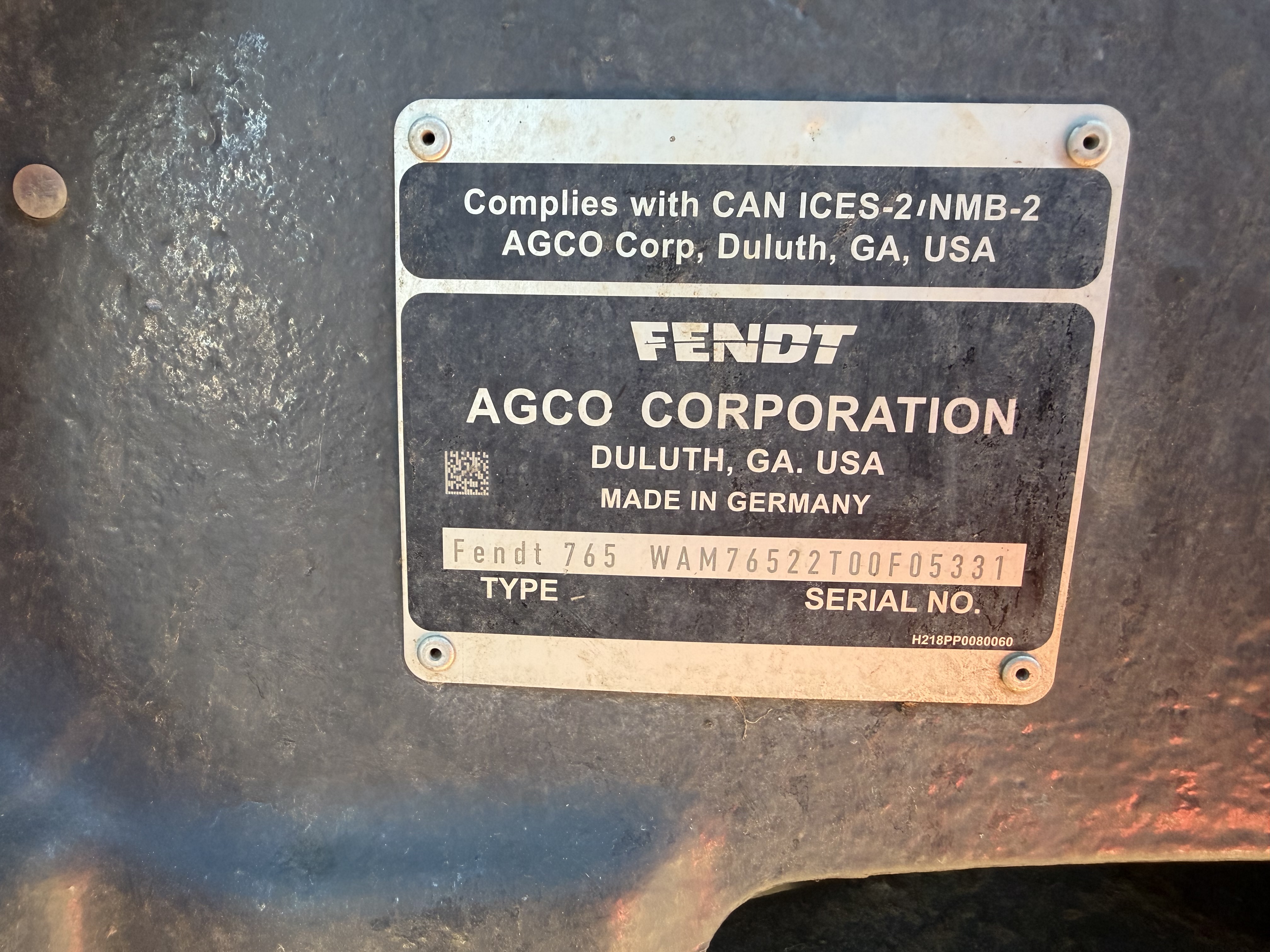2022 Fendt 724 Gen6 Tractor