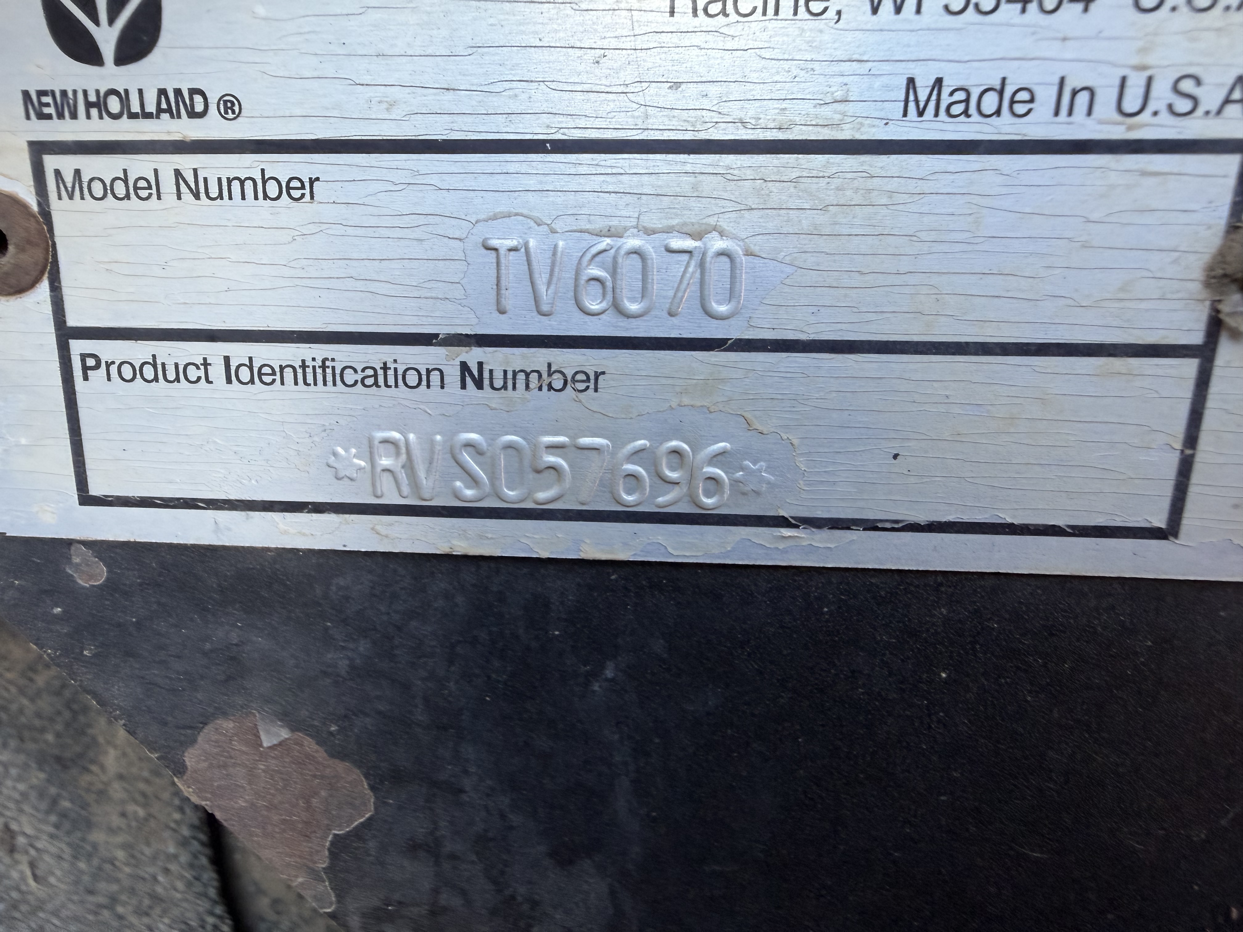 2008 New Holland TV6070 Tractor