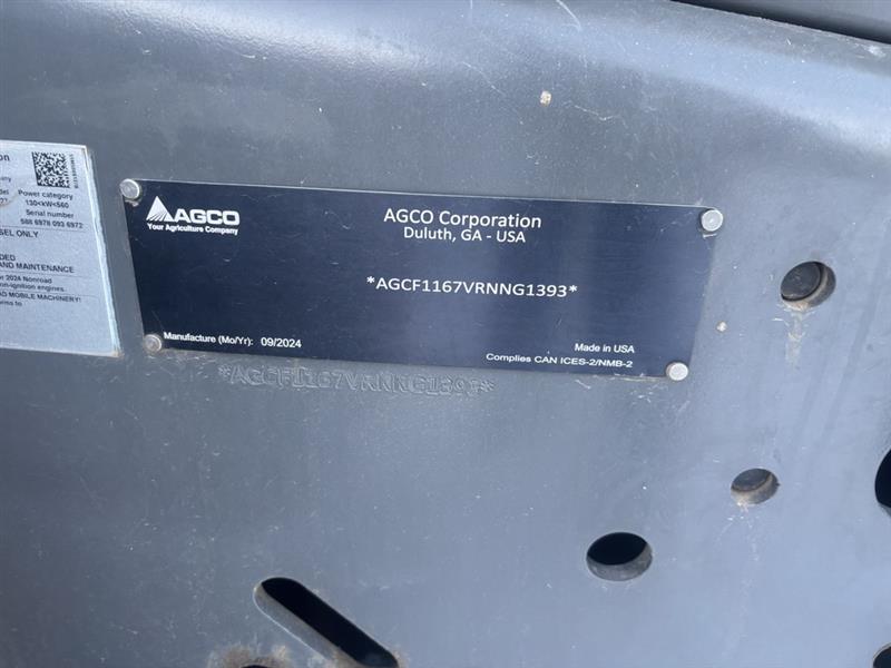 2024 Fendt 1167 Tractor