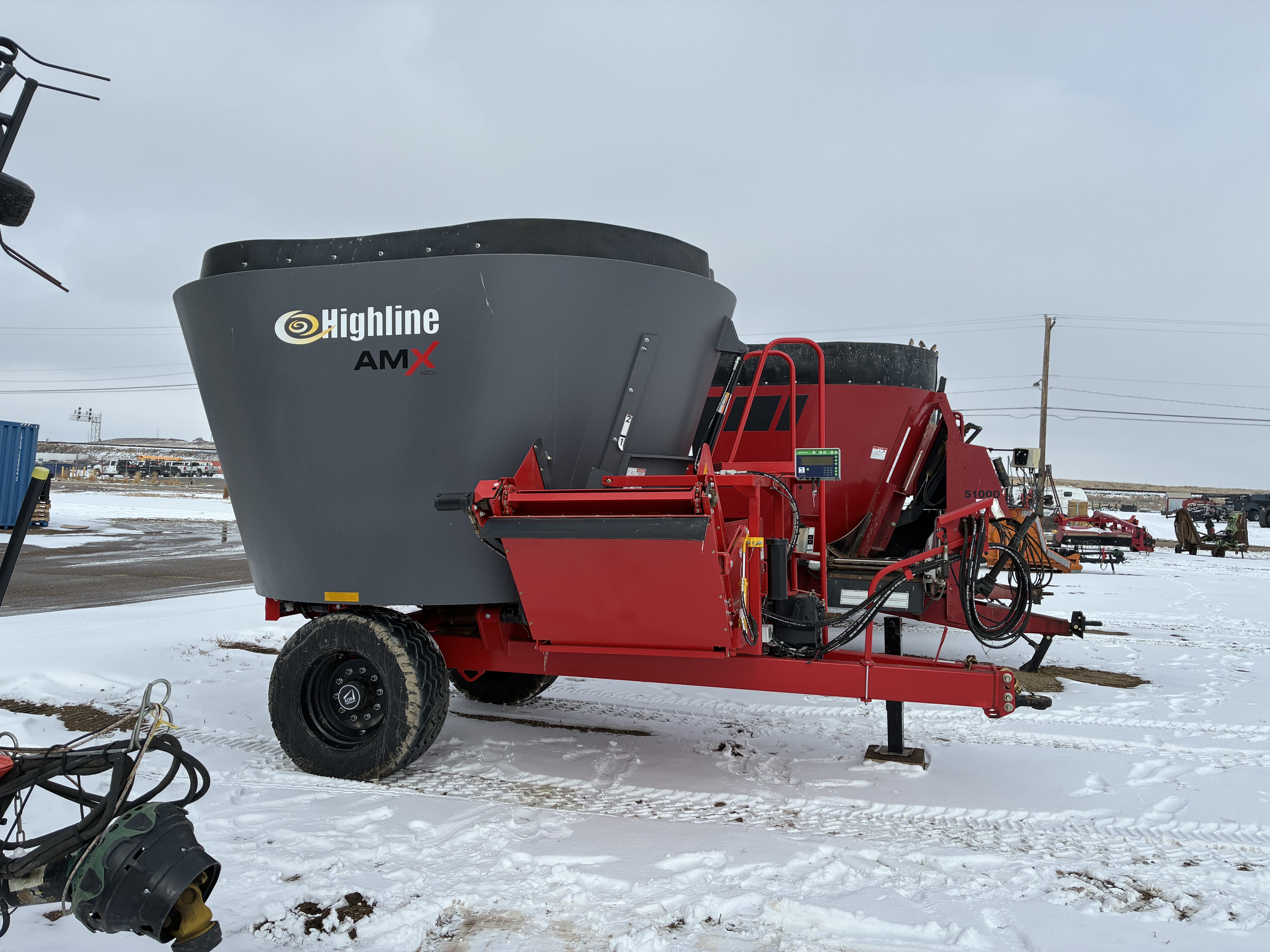 2024 Highline AMX520T-100 Vertical Feed Mixer