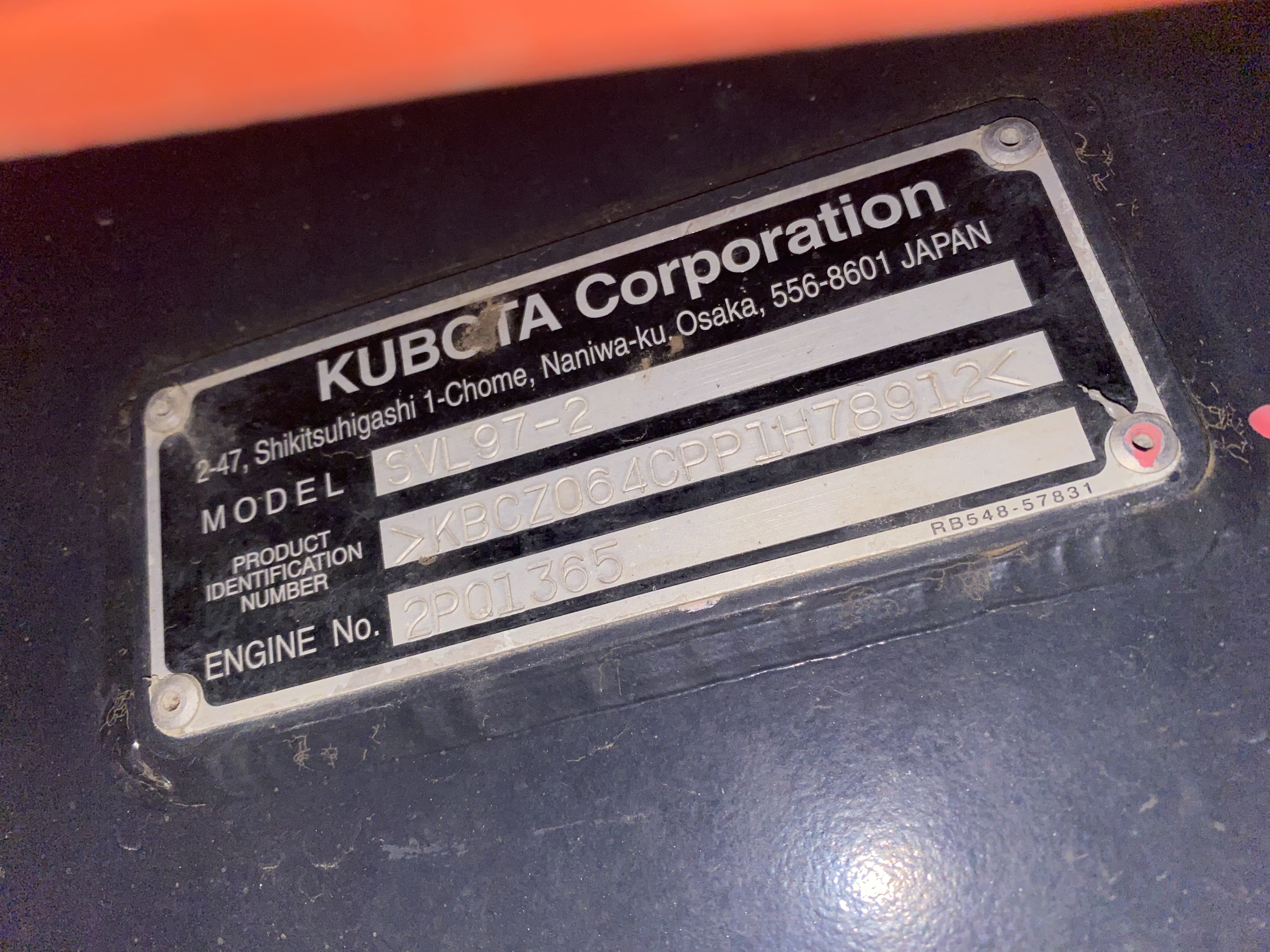 2023 Kubota SVL97-2 Compact Track Loader