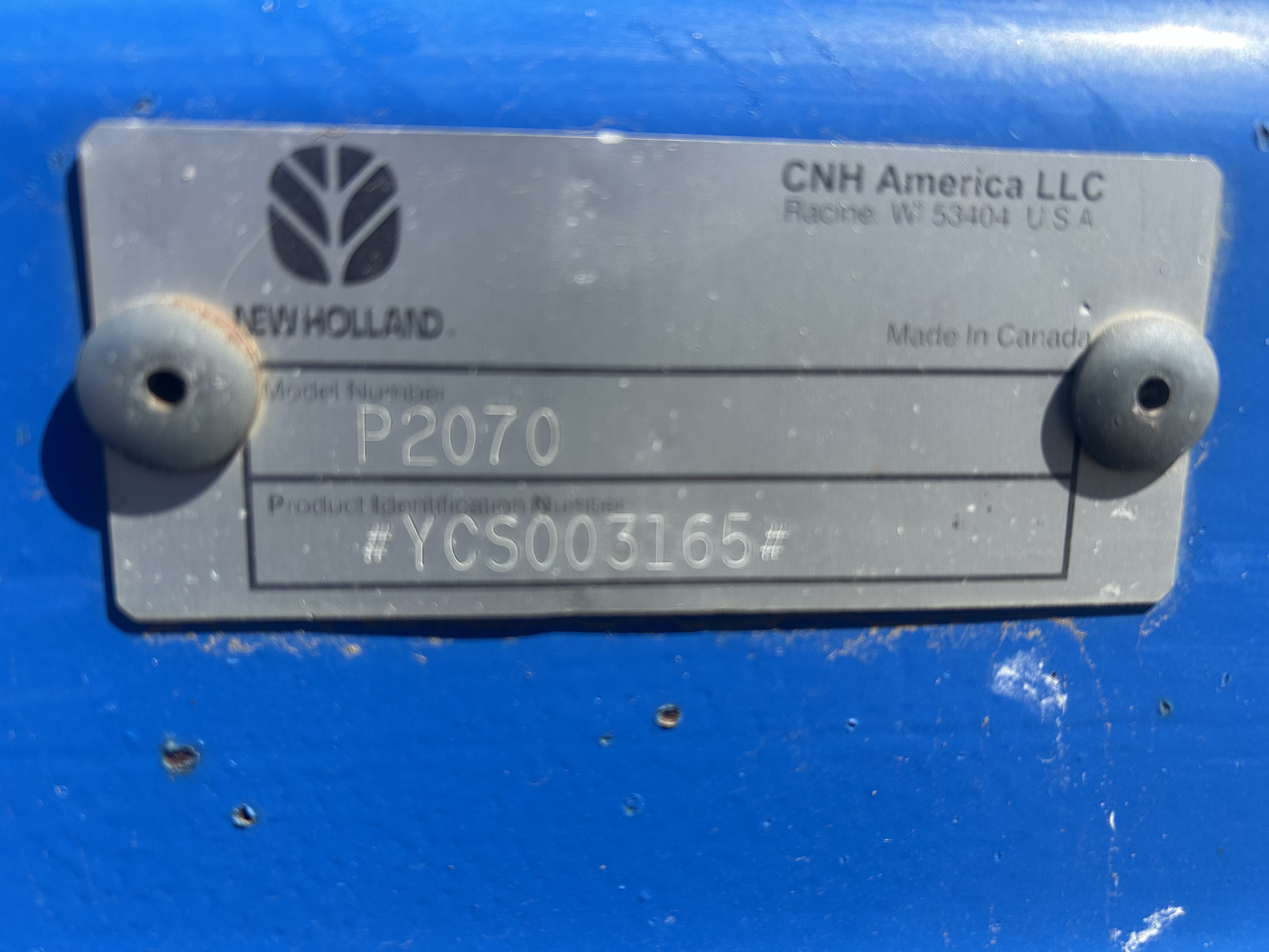 2013 New Holland P2070 Air Drill