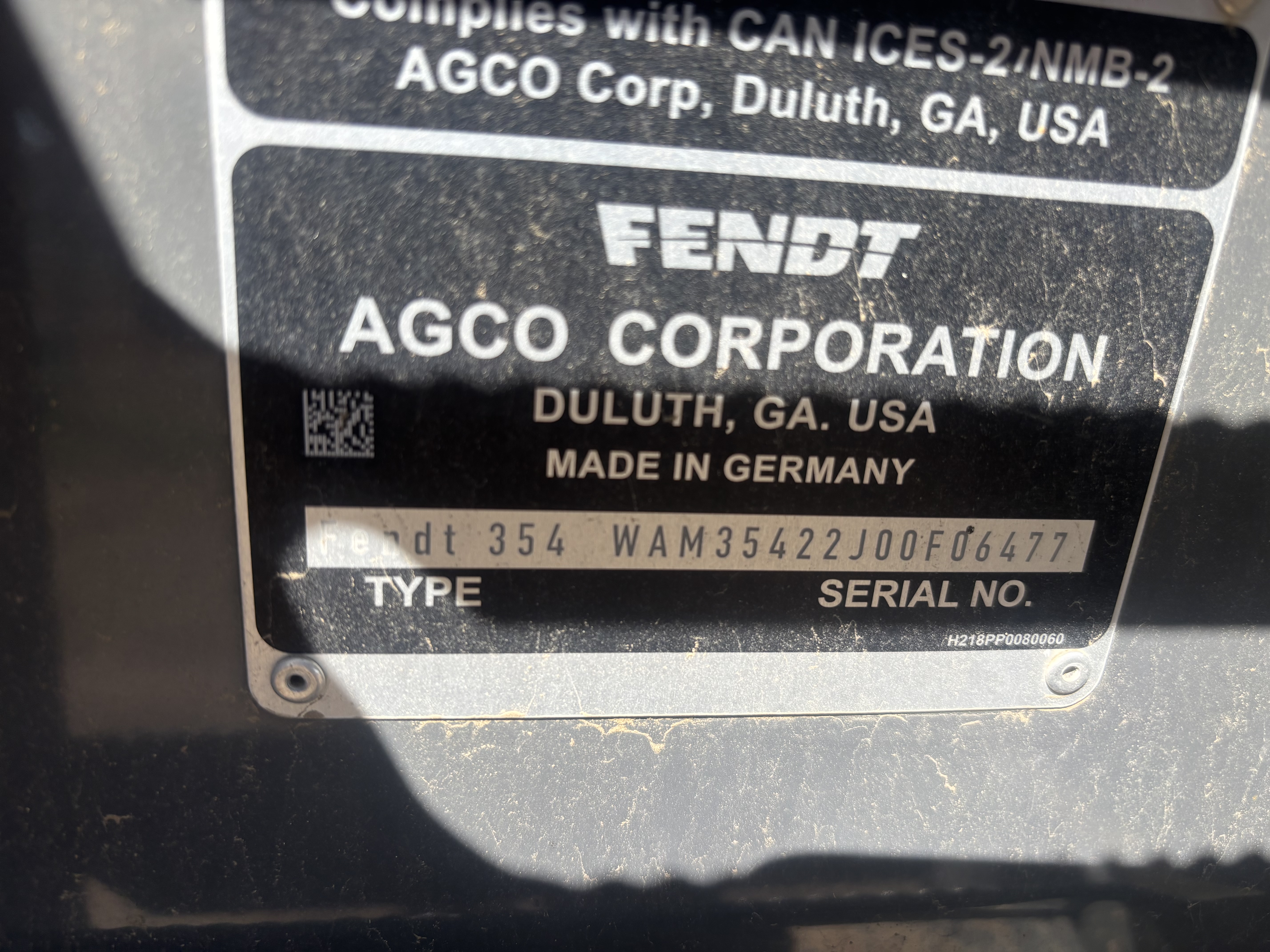 2024 Fendt 314 Gen4 Tractor