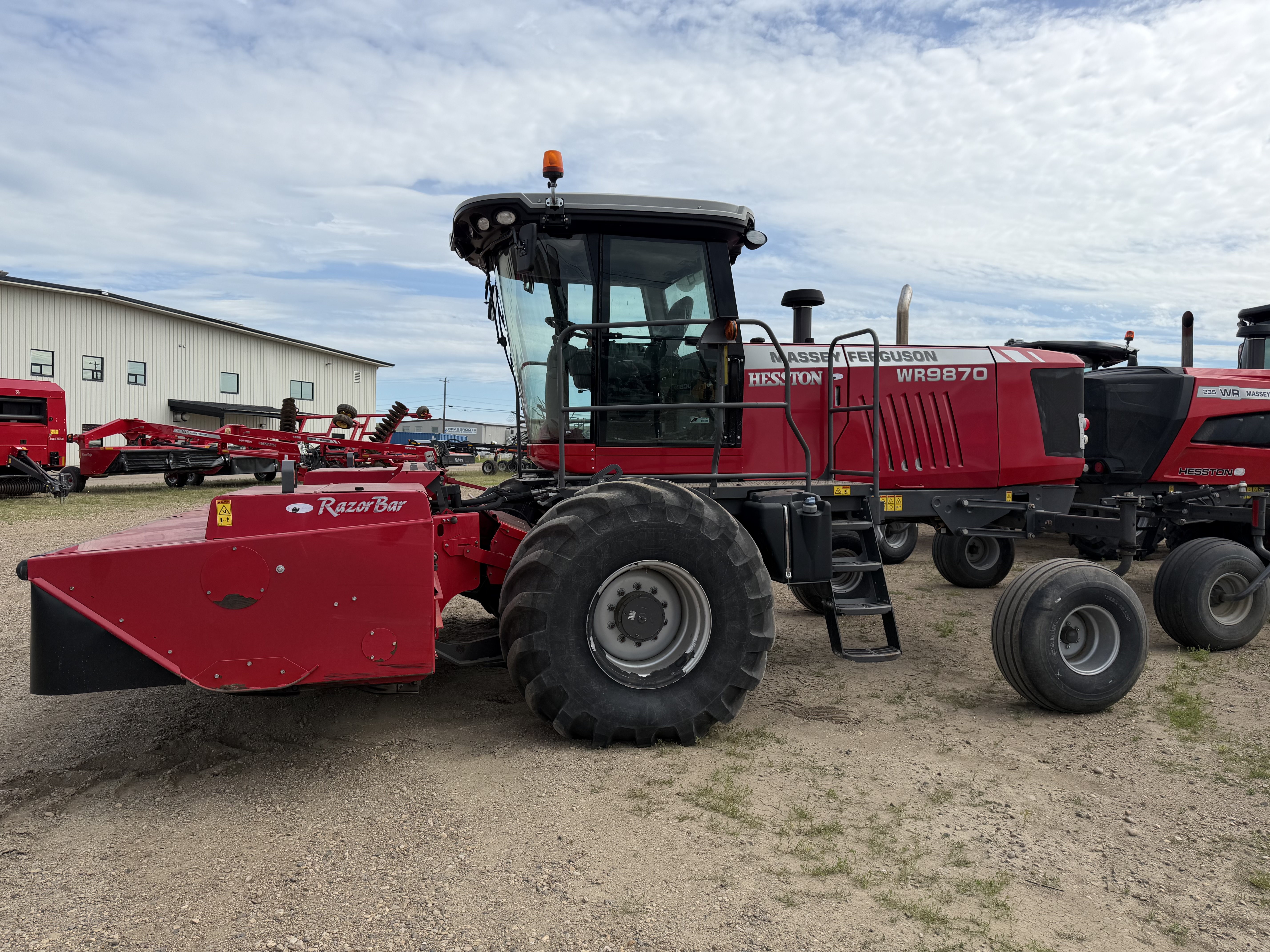 2015 Massey Ferguson WR9870 Windrower