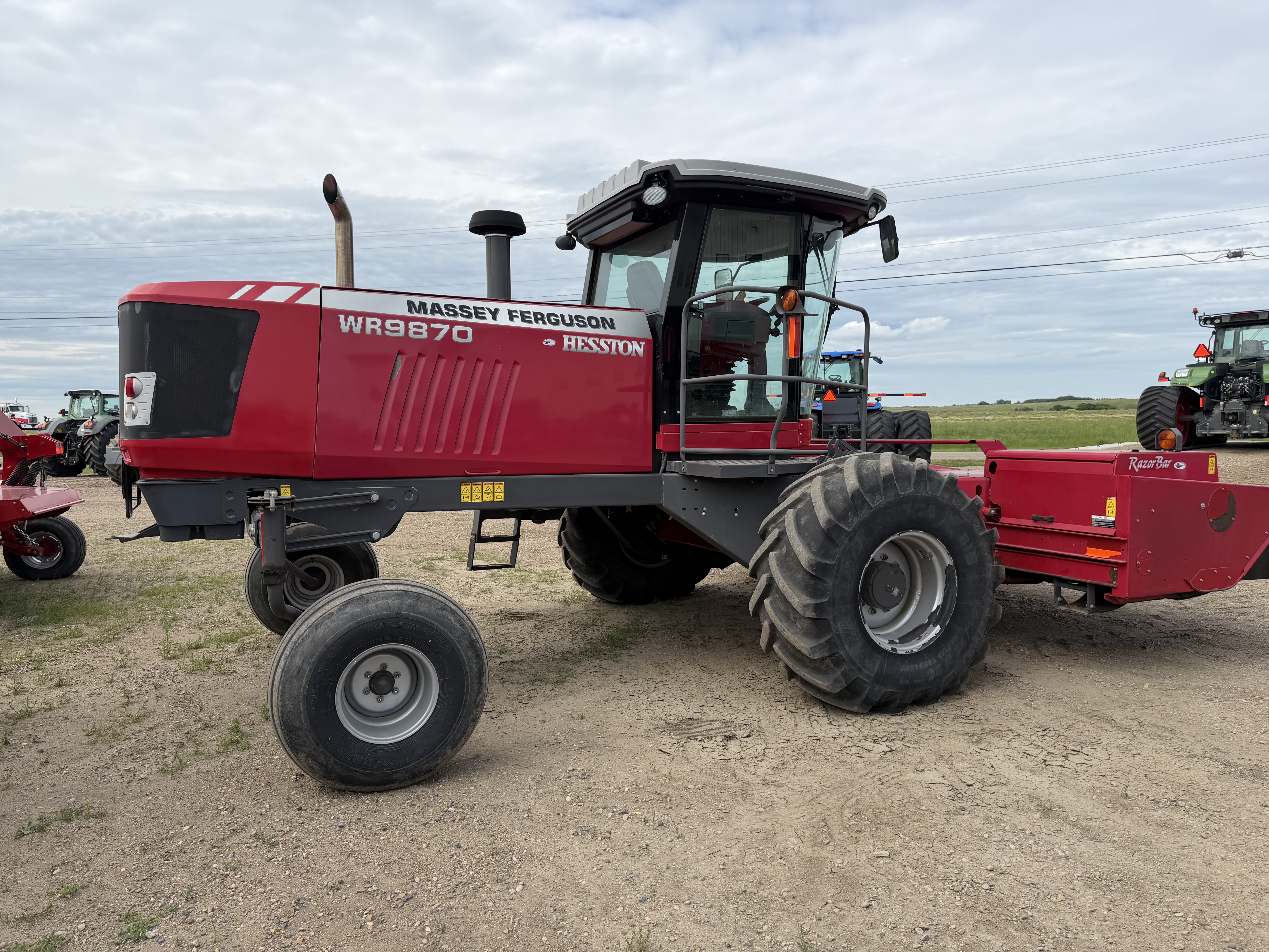 2015 Massey Ferguson WR9870 Windrower