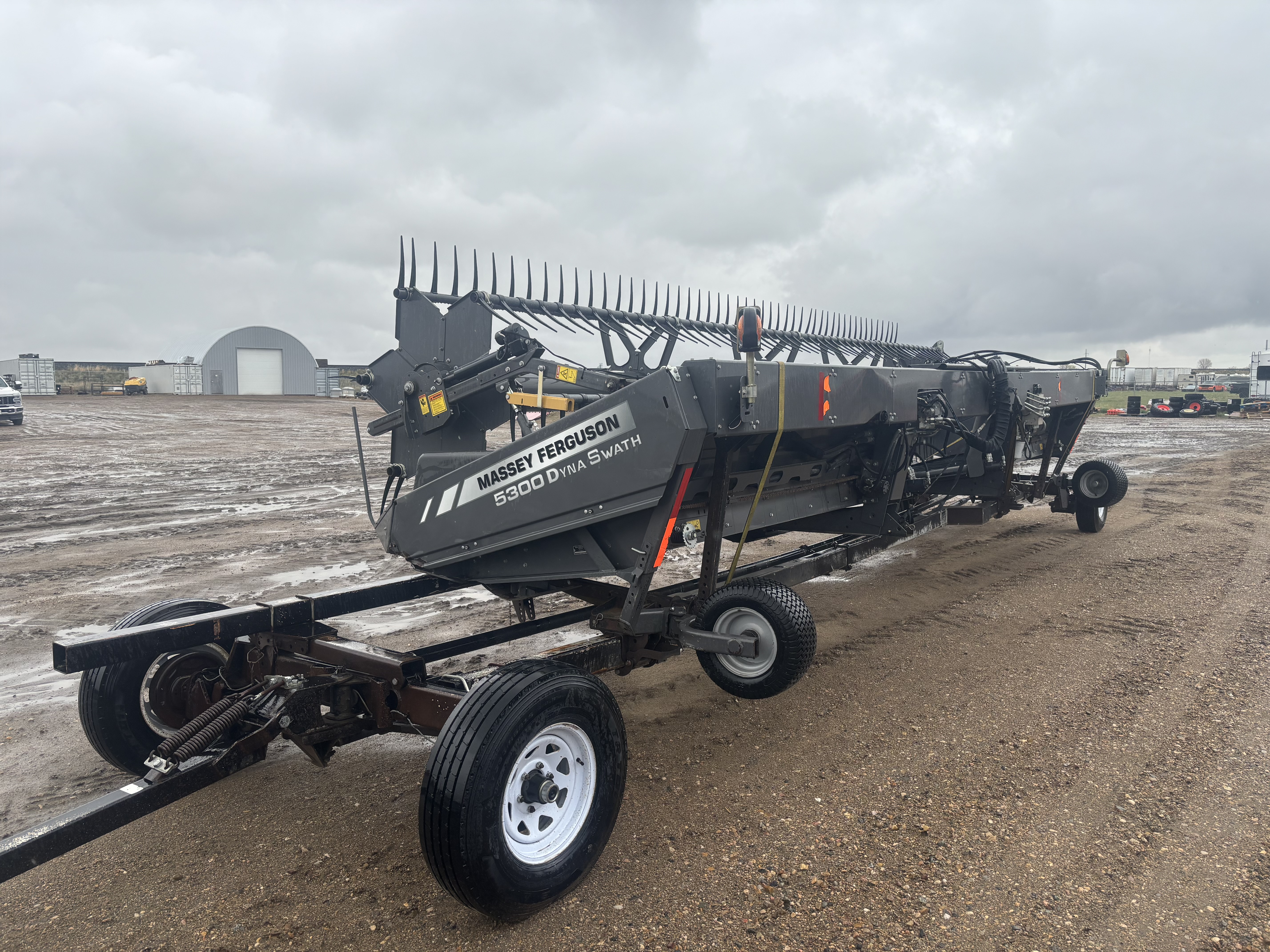 2015 Massey Ferguson WR9870 Windrower