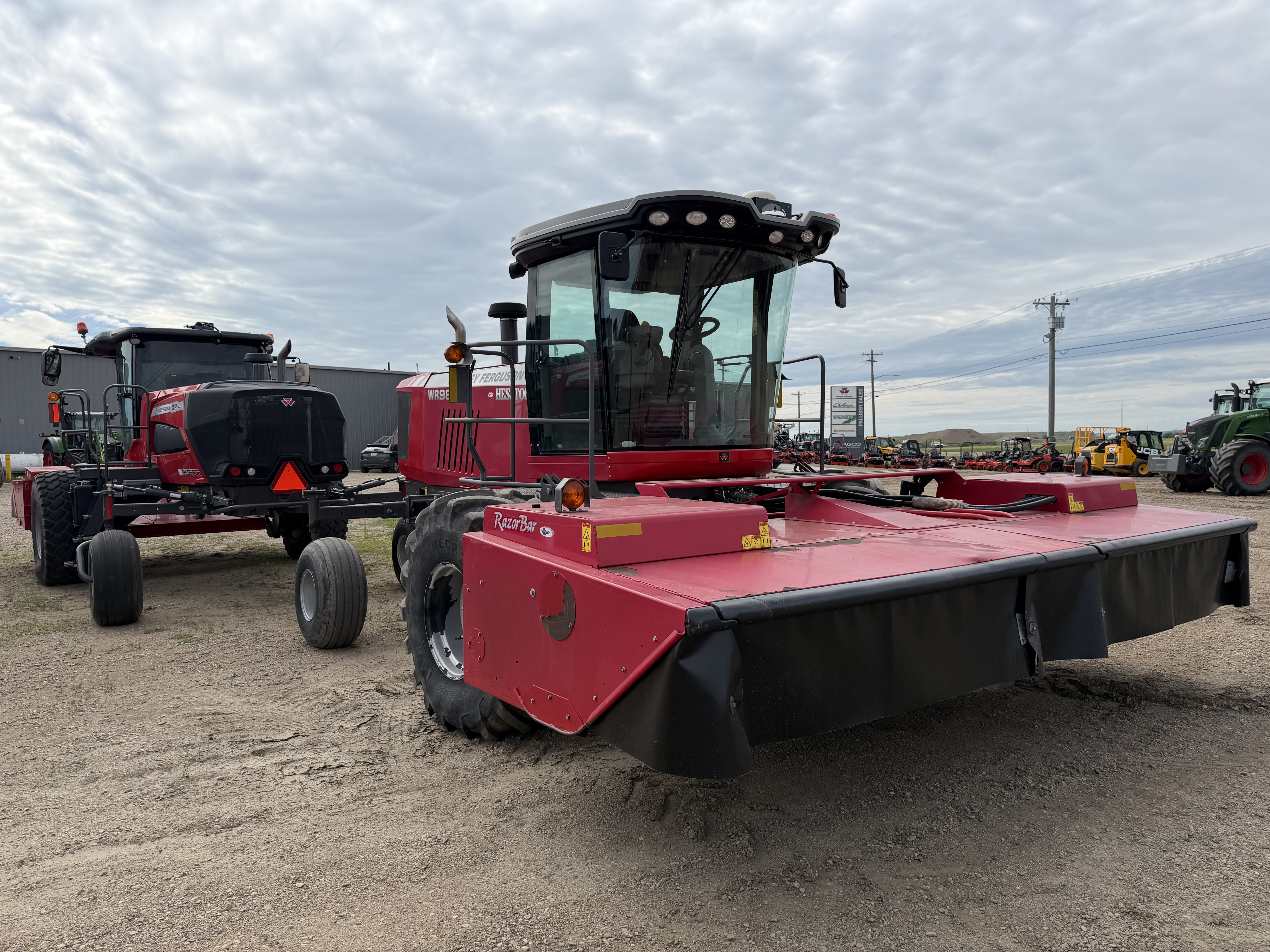 2015 Massey Ferguson WR9870 Windrower