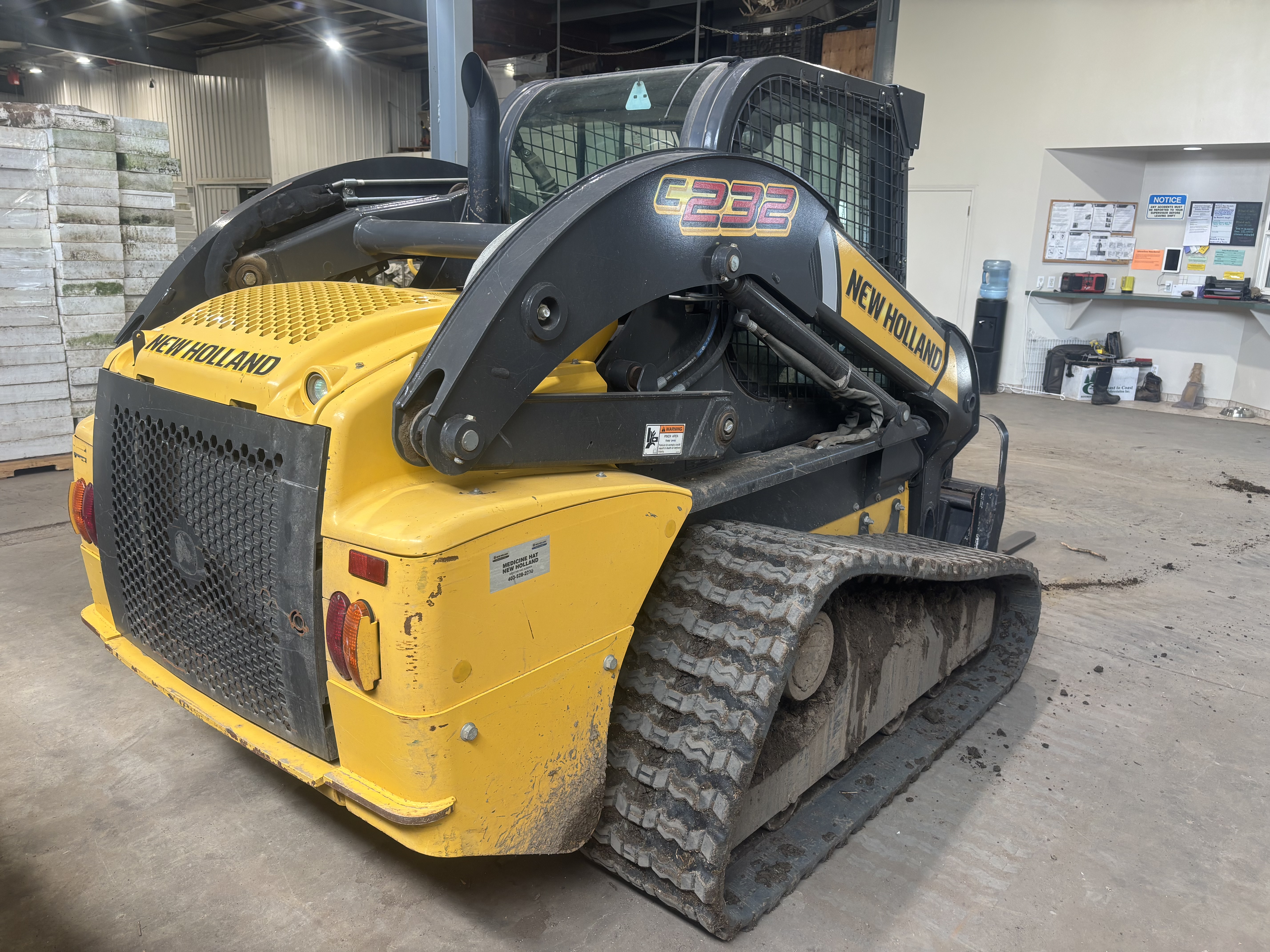 2011 New Holland C232 Compact Track Loader
