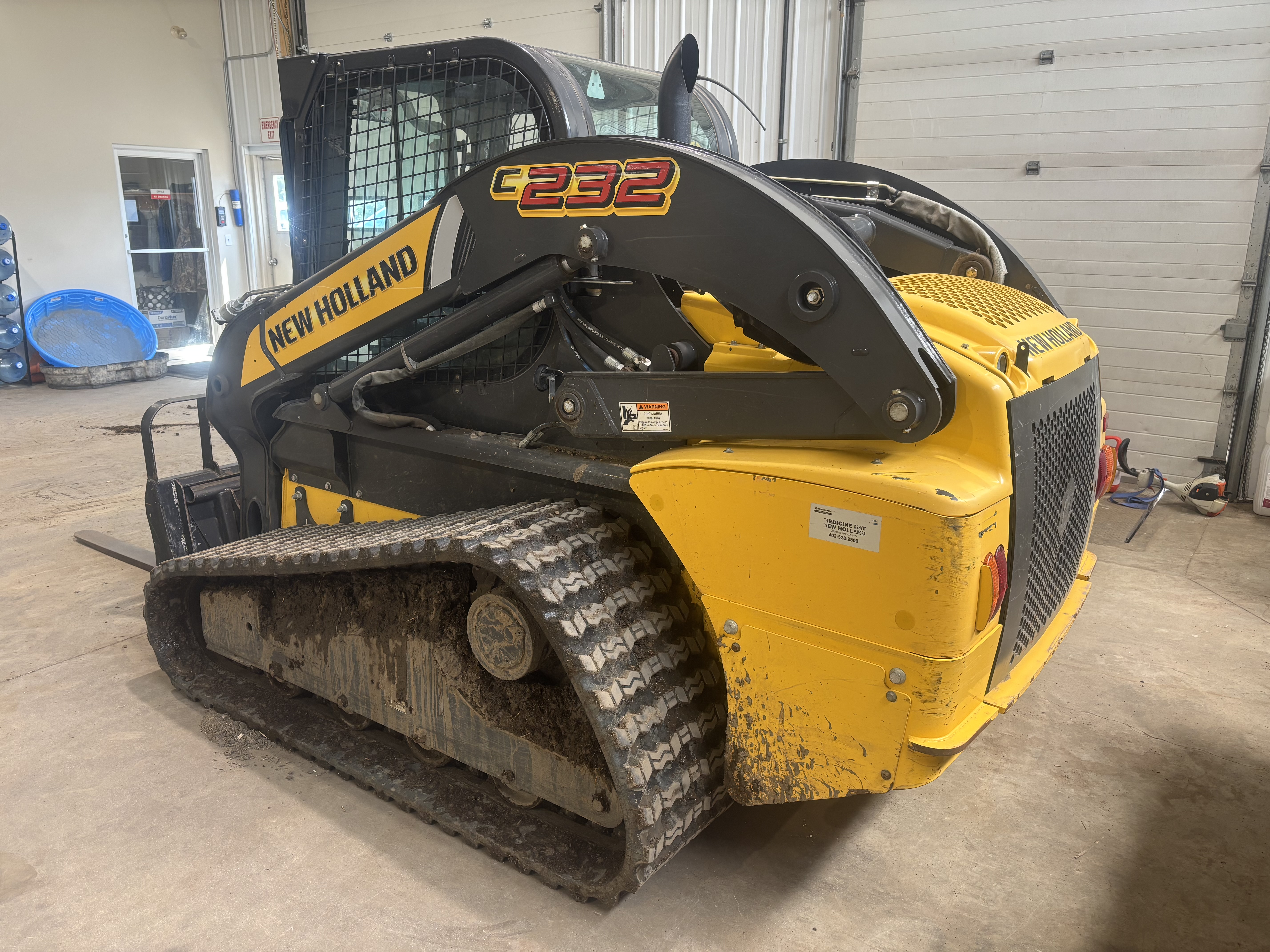 2011 New Holland C232 Compact Track Loader