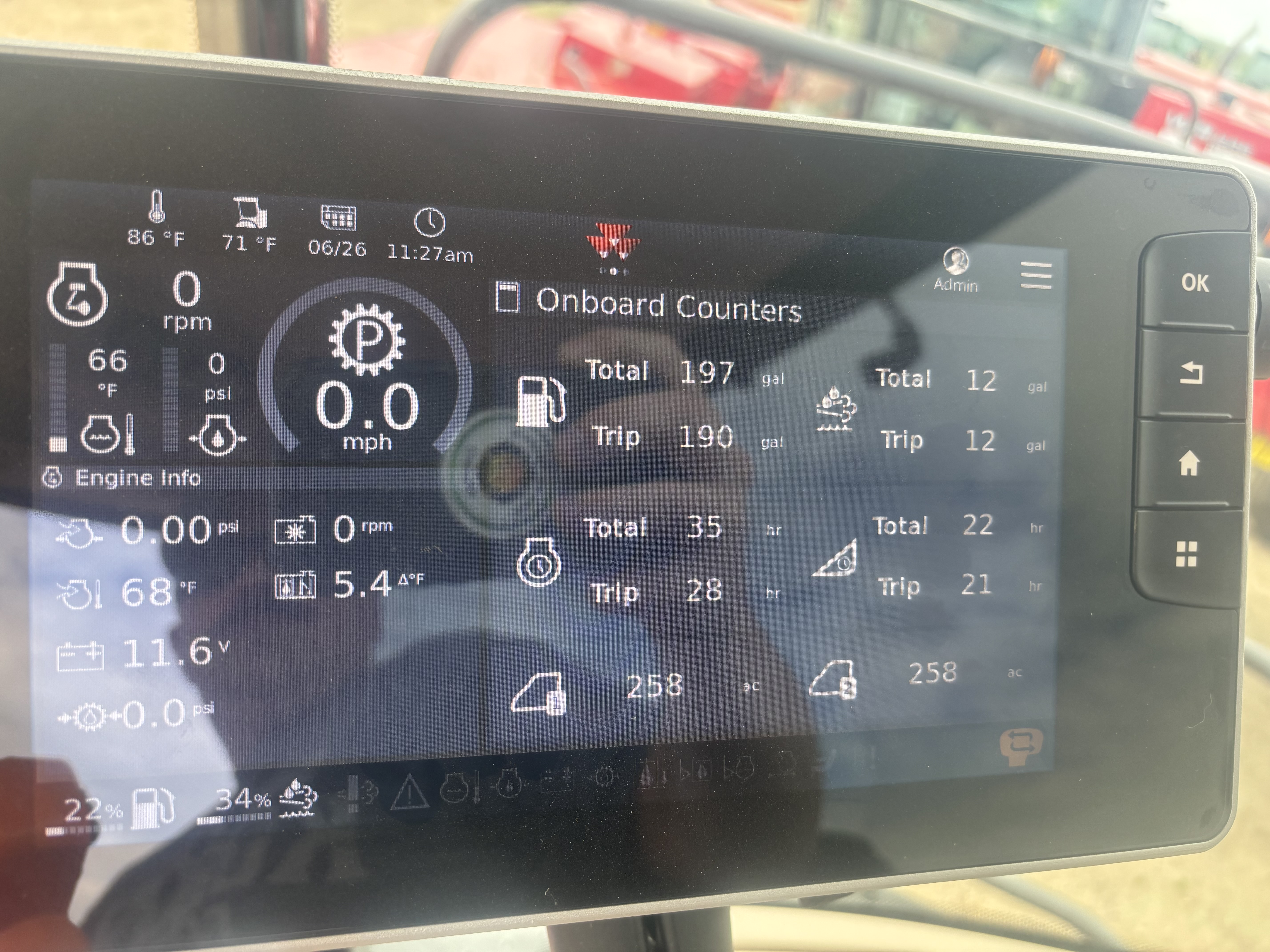 2025 Massey Ferguson WR235 Windrower