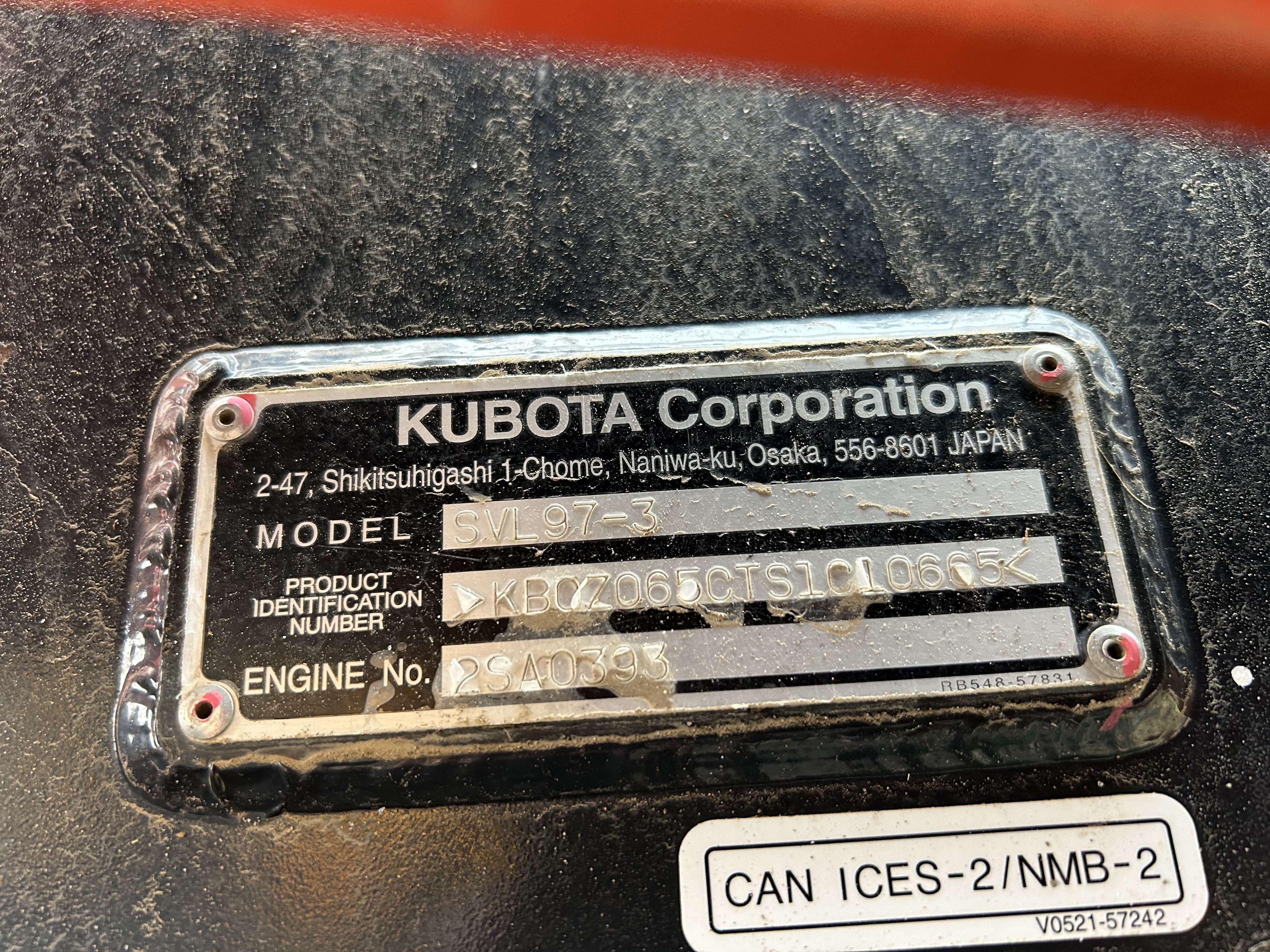 2025 Kubota SVL97 Compact Track Loader