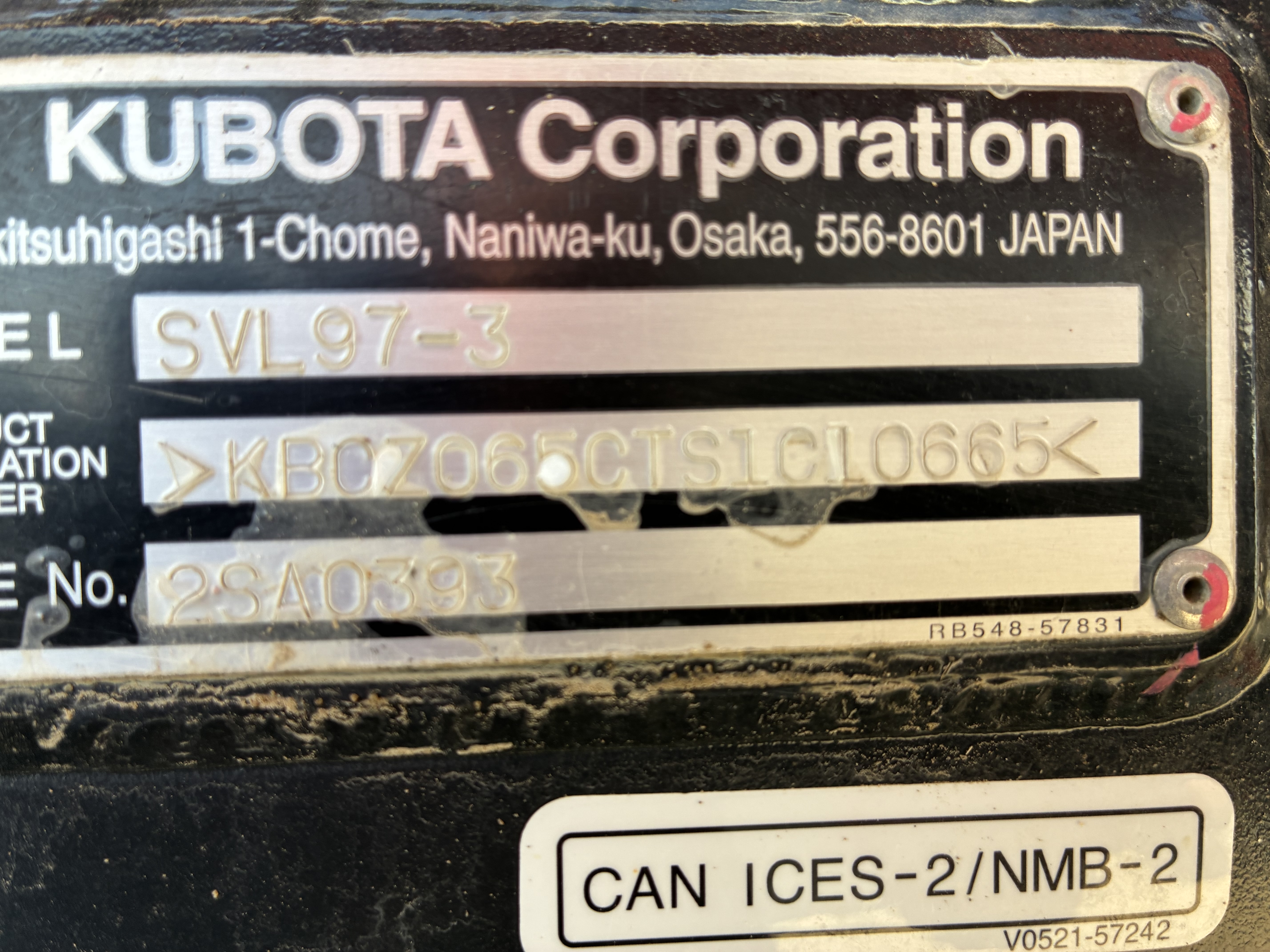 2025 Kubota SVL97 Compact Track Loader