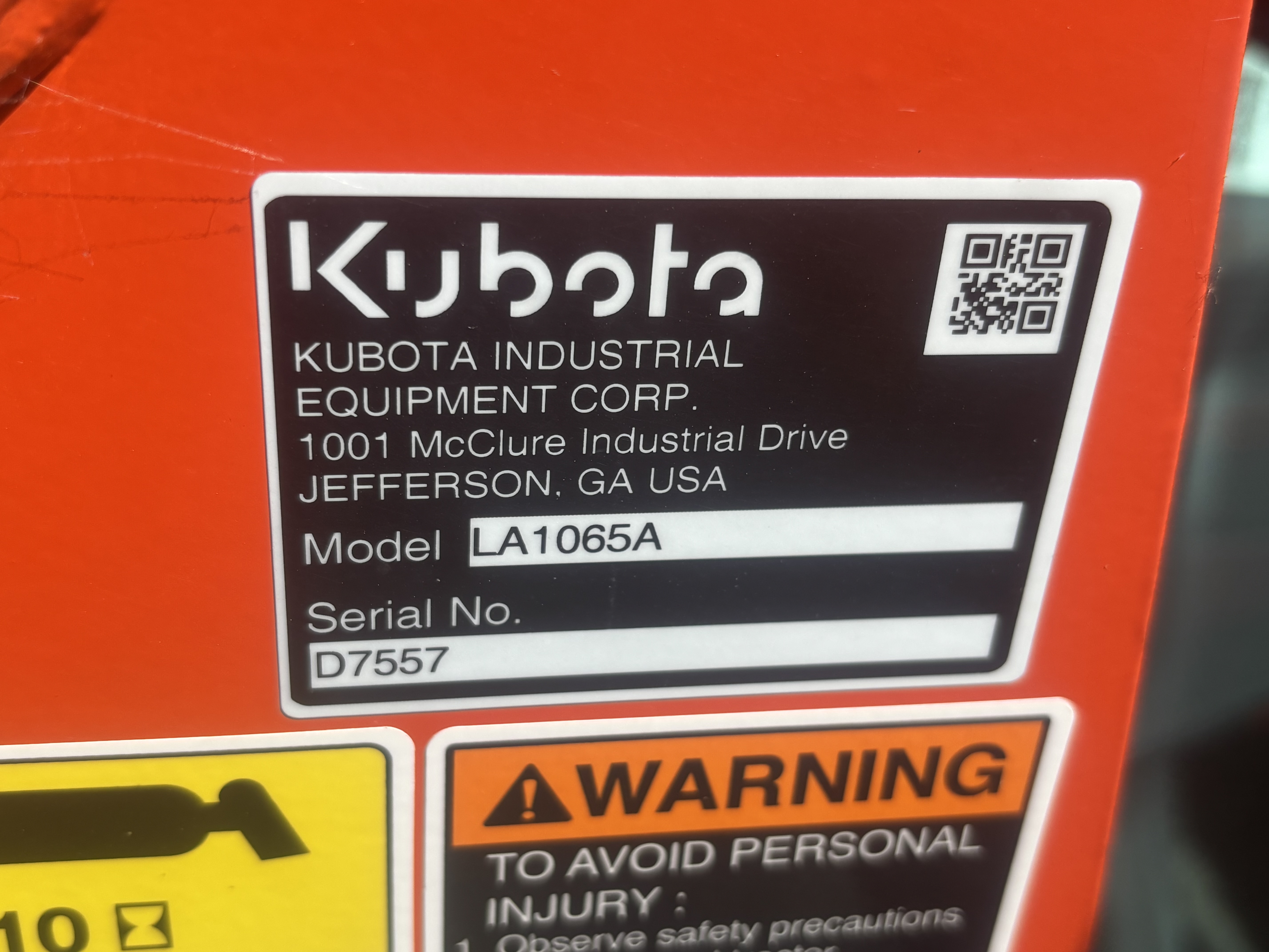 2024 Kubota MX5400 Tractor