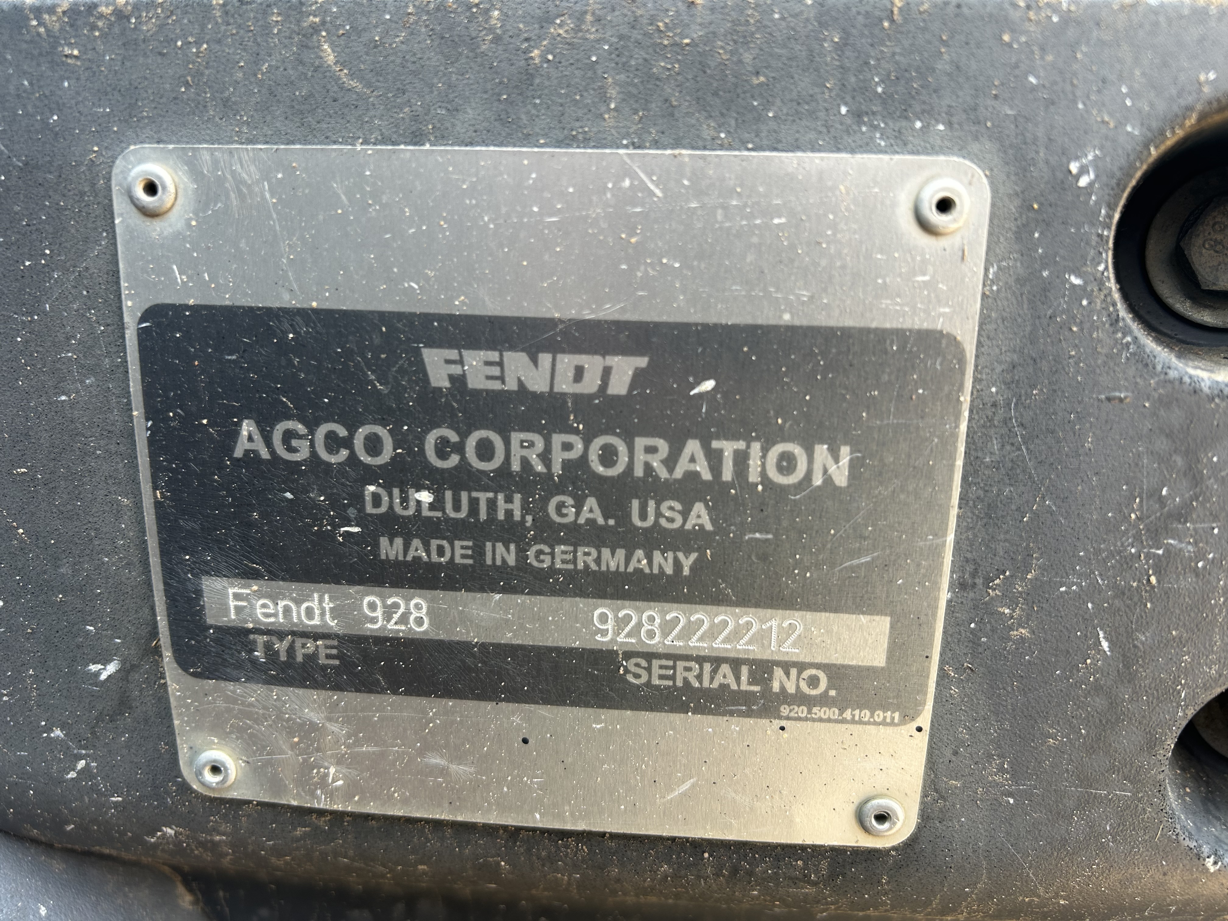 2008 Fendt 930PF Tractor