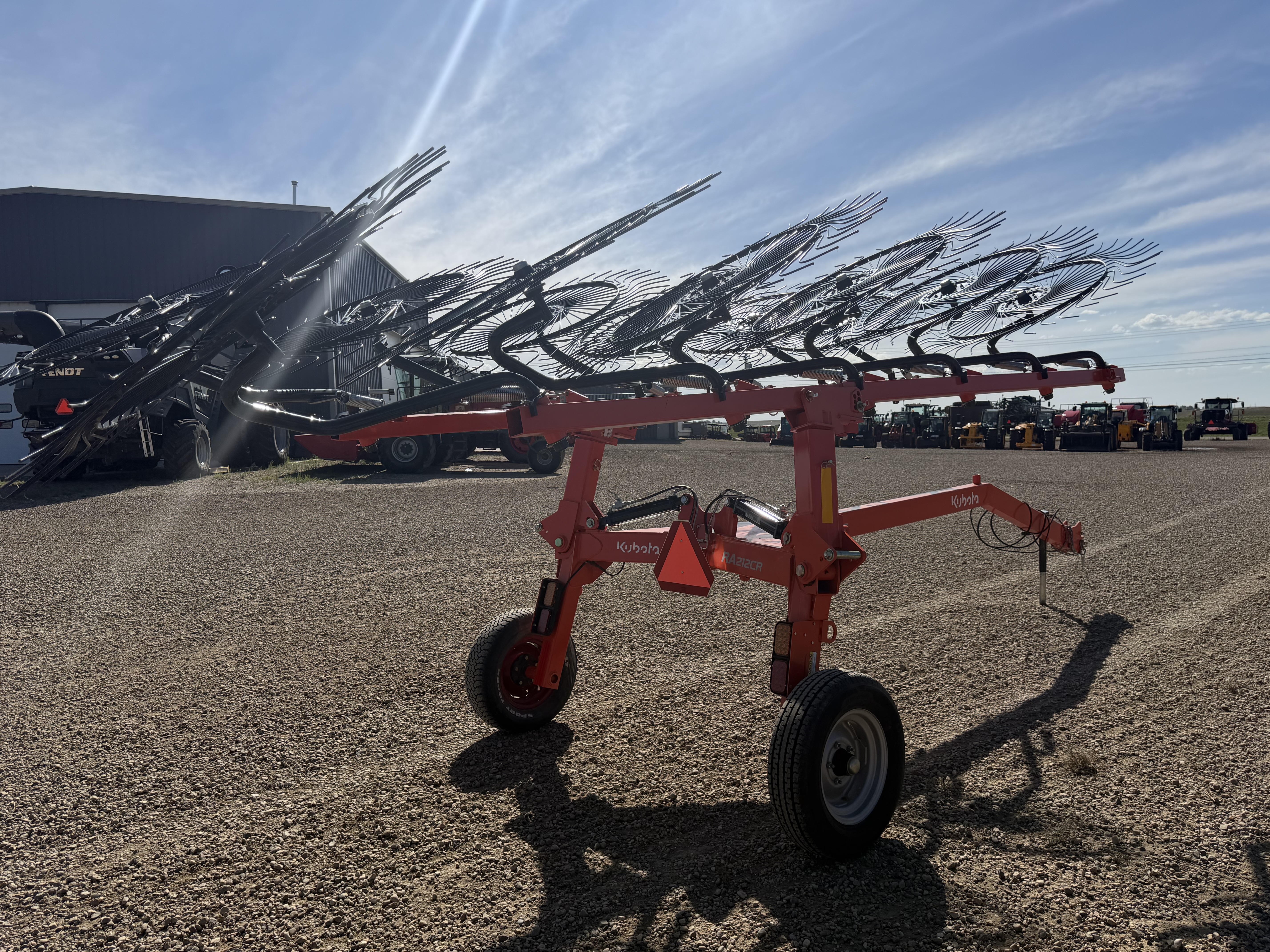 2021 Kubota RA212 Rake