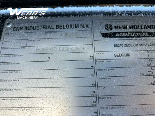 2021 New Holland CR9.90Z Combine