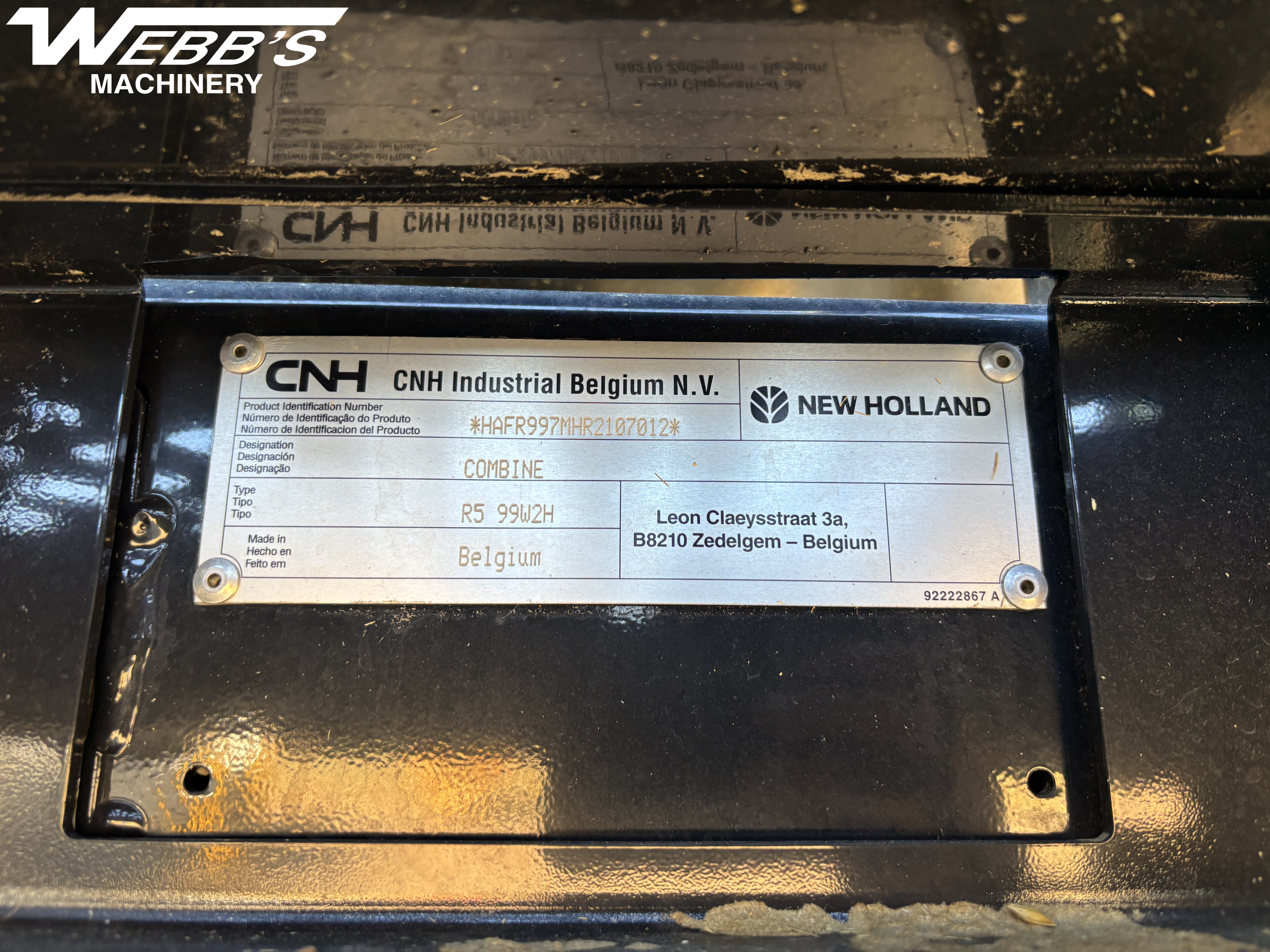 2025 New Holland CR9.90Z Combine