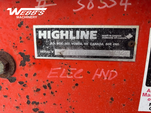 2006 Highline BP8000 Bale Processor