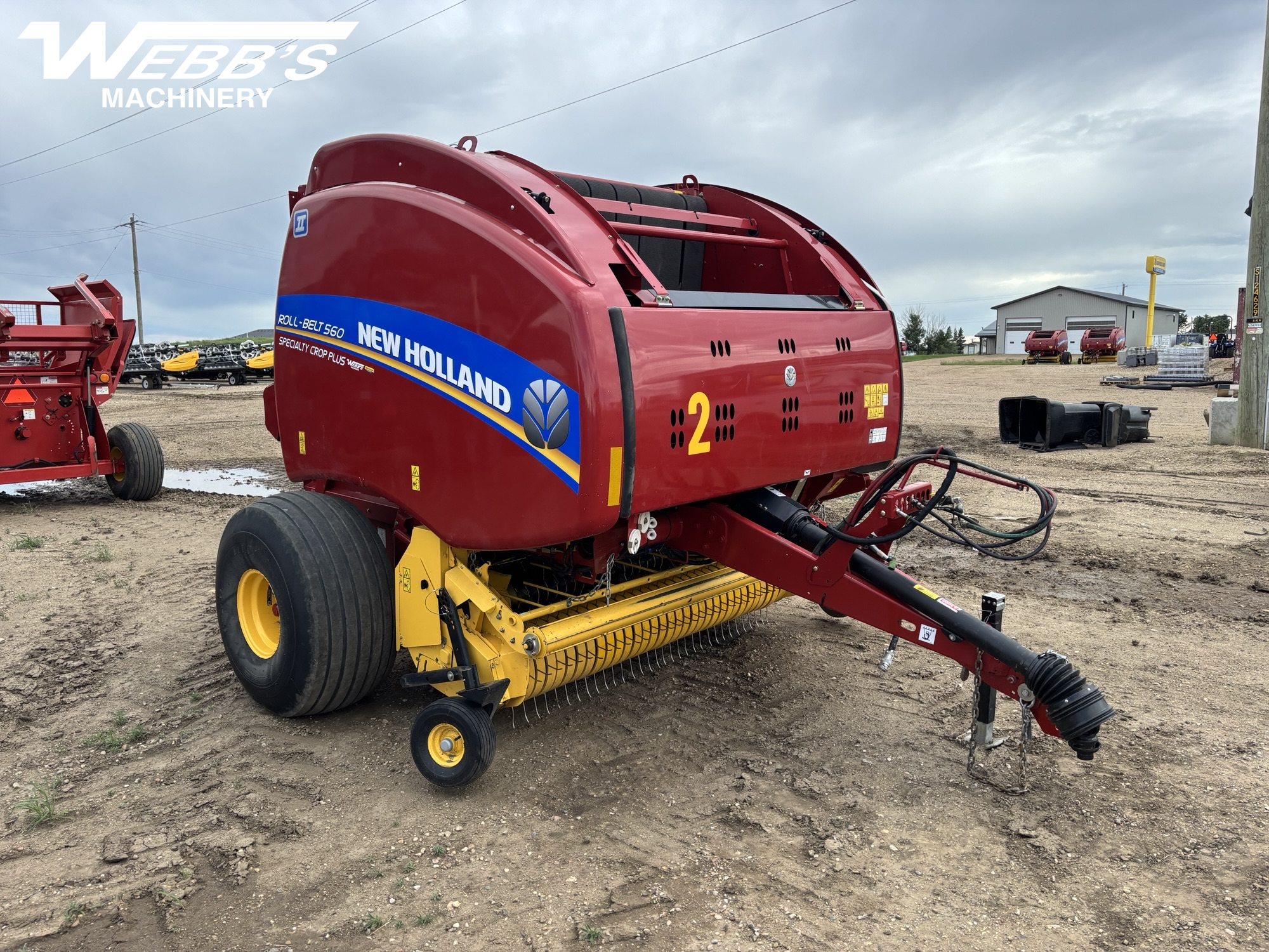 2021 New Holland Rollbelt 560 Baler/Round
