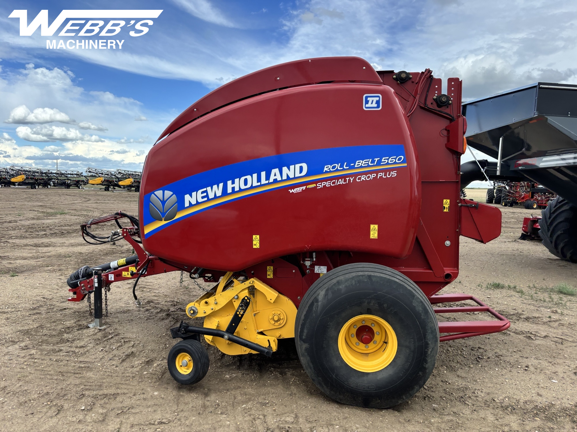 2021 New Holland Rollbelt 560 Baler/Round