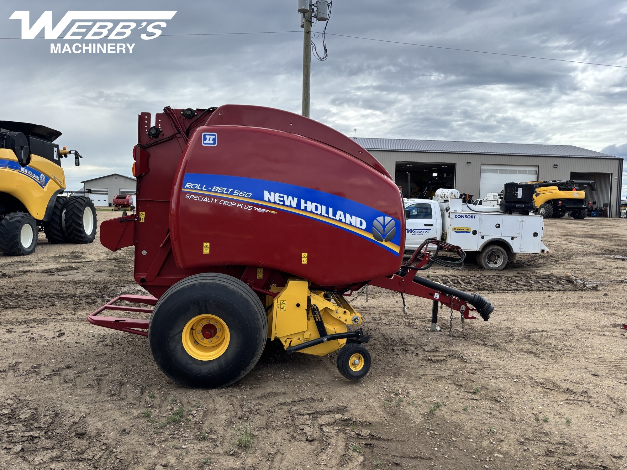 2021 New Holland Rollbelt 560 Baler/Round