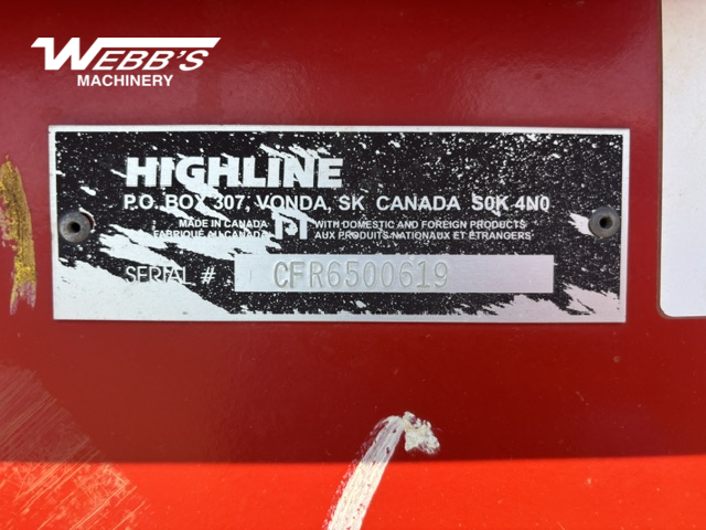 2019 Highline CFR650 Bale Processor
