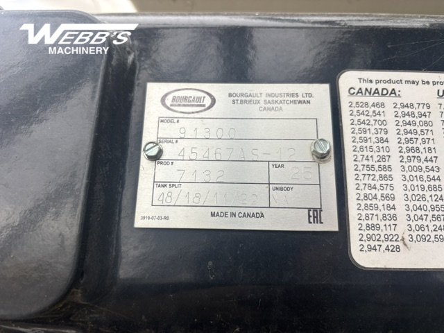 2025 Bourgault 3335-76' PLDS / 91300 Air Drill